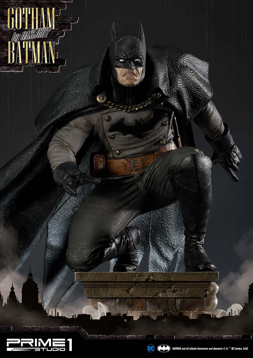 Batman: Arkham Origins - Batman - Concept Masterline (CMDC-04EX) - 1/5 - Gotham by Gaslight, Black Ver., EX Version (Prime 1 Studio) photo 2