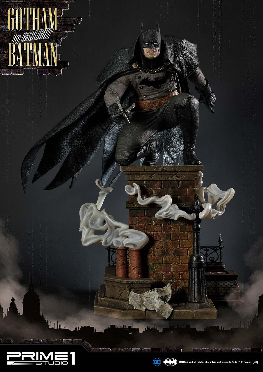 Batman: Arkham Origins - Batman - Concept Masterline (CMDC-04EX) - 1/5 - Gotham by Gaslight, Black Ver., EX Version (Prime 1 Studio) photo 4