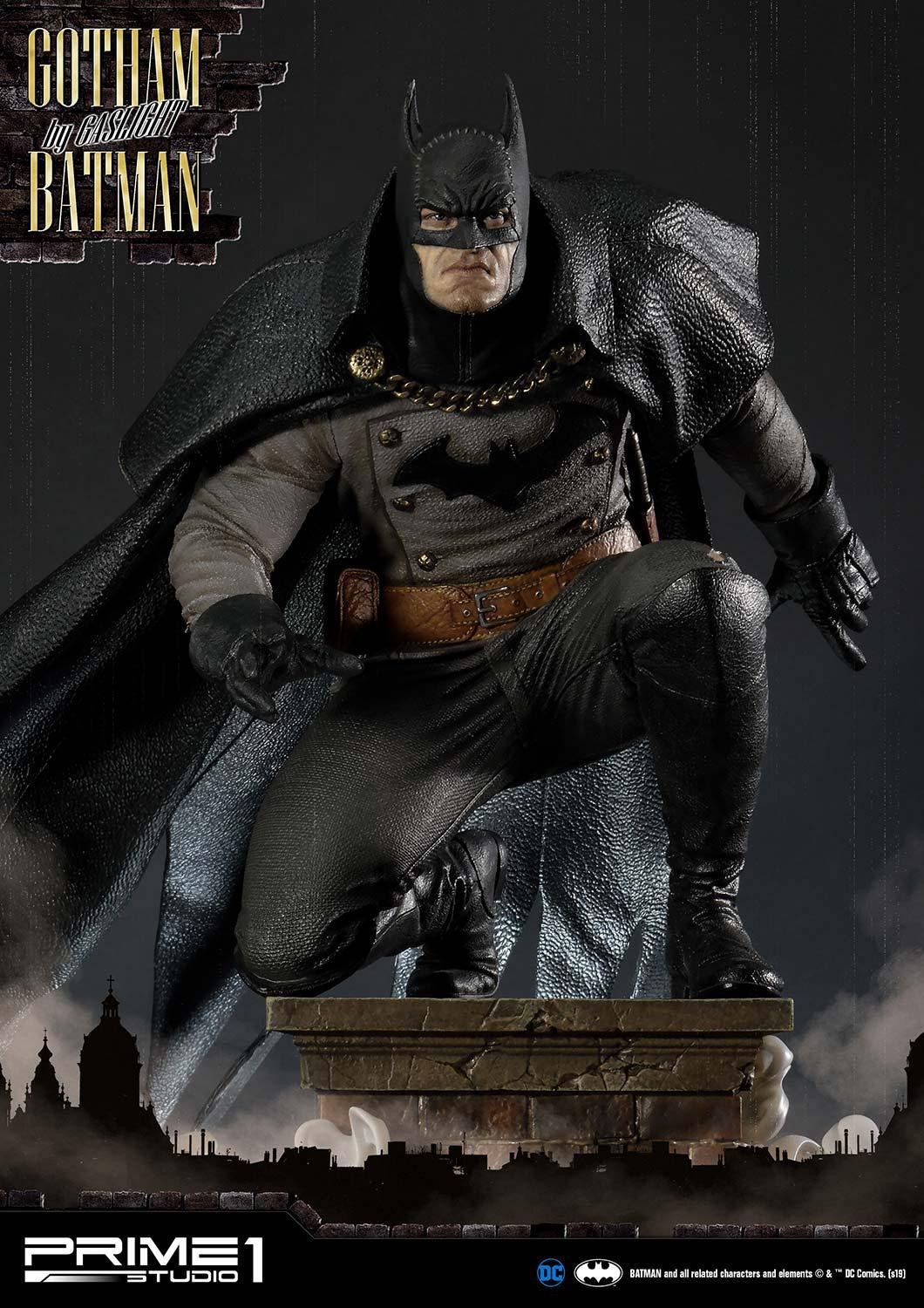 Batman: Arkham Origins - Batman - Concept Masterline (CMDC-04EX) - 1/5 - Gotham by Gaslight, Black Ver., EX Version (Prime 1 Studio) photo 5