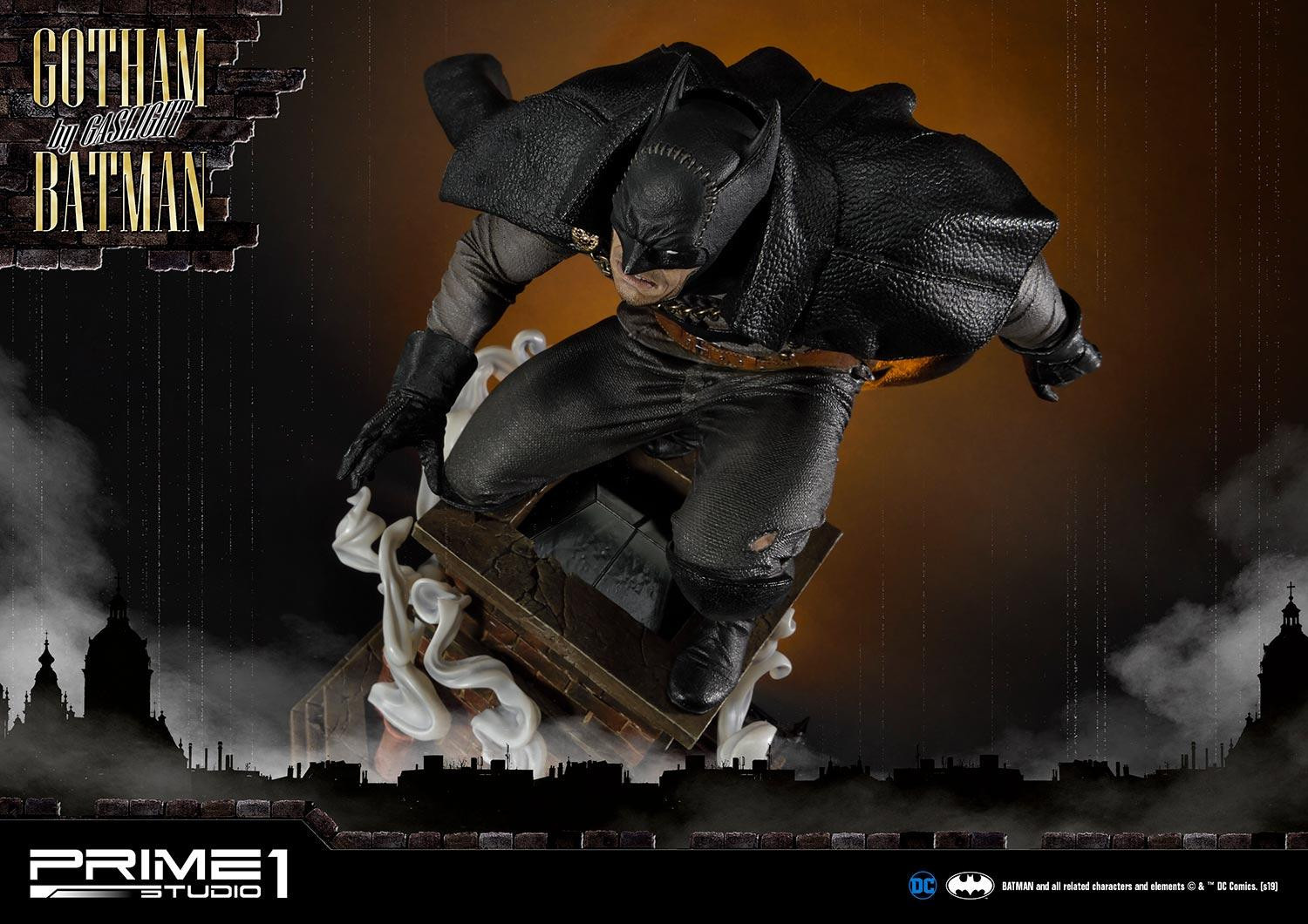 Batman: Arkham Origins - Batman - Concept Masterline (CMDC-04EX) - 1/5 - Gotham by Gaslight, Black Ver., EX Version (Prime 1 Studio) photo 10