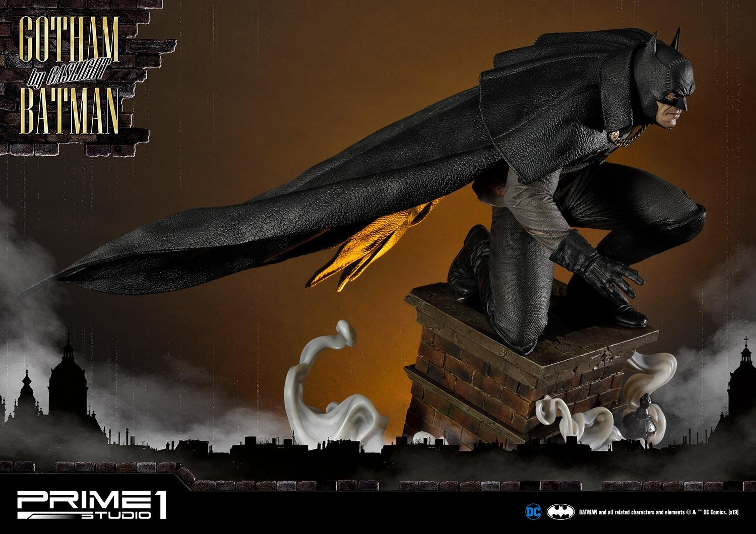 Batman: Arkham Origins - Batman - Concept Masterline (CMDC-04EX) - 1/5 - Gotham by Gaslight, Black Ver., EX Version (Prime 1 Studio) photo 11