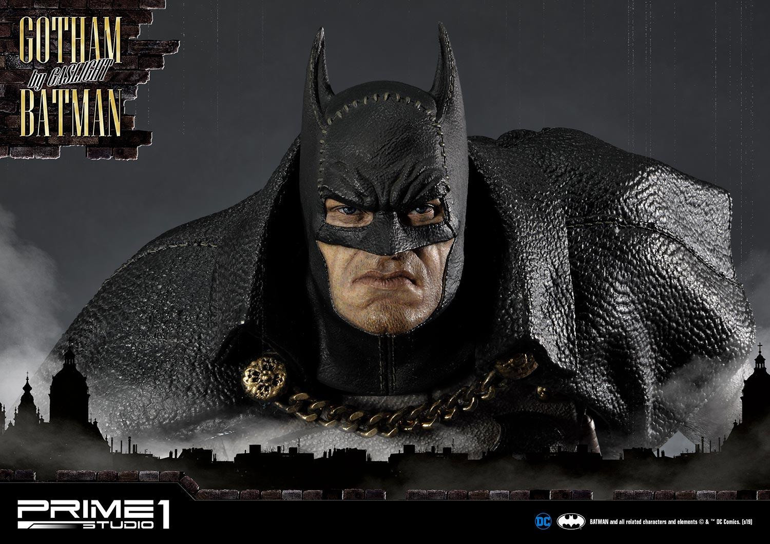 Batman: Arkham Origins - Batman - Concept Masterline (CMDC-04EX) - 1/5 - Gotham by Gaslight, Black Ver., EX Version (Prime 1 Studio) photo 15