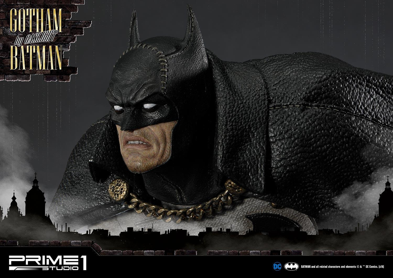 Batman: Arkham Origins - Batman - Concept Masterline (CMDC-04EX) - 1/5 - Gotham by Gaslight, Black Ver., EX Version (Prime 1 Studio) photo 16