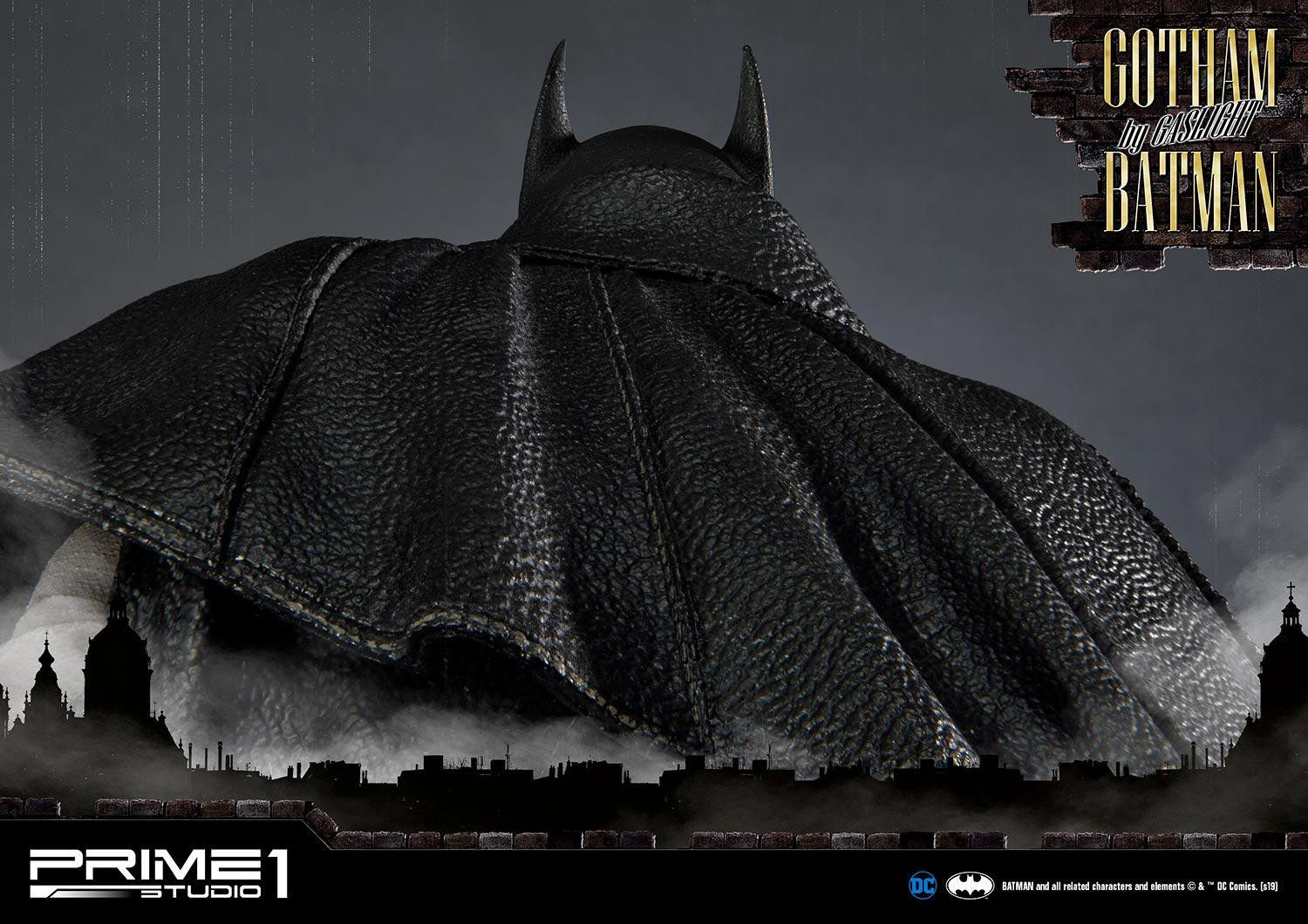 Batman: Arkham Origins - Batman - Concept Masterline (CMDC-04EX) - 1/5 - Gotham by Gaslight, Black Ver., EX Version (Prime 1 Studio) photo 19