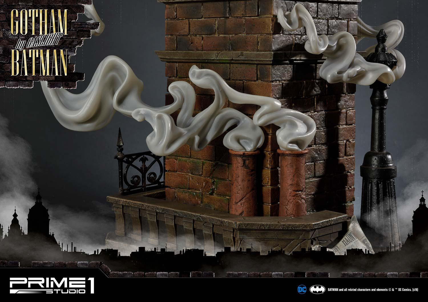 Batman: Arkham Origins - Batman - Concept Masterline (CMDC-04EX) - 1/5 - Gotham by Gaslight, Black Ver., EX Version (Prime 1 Studio) photo 20