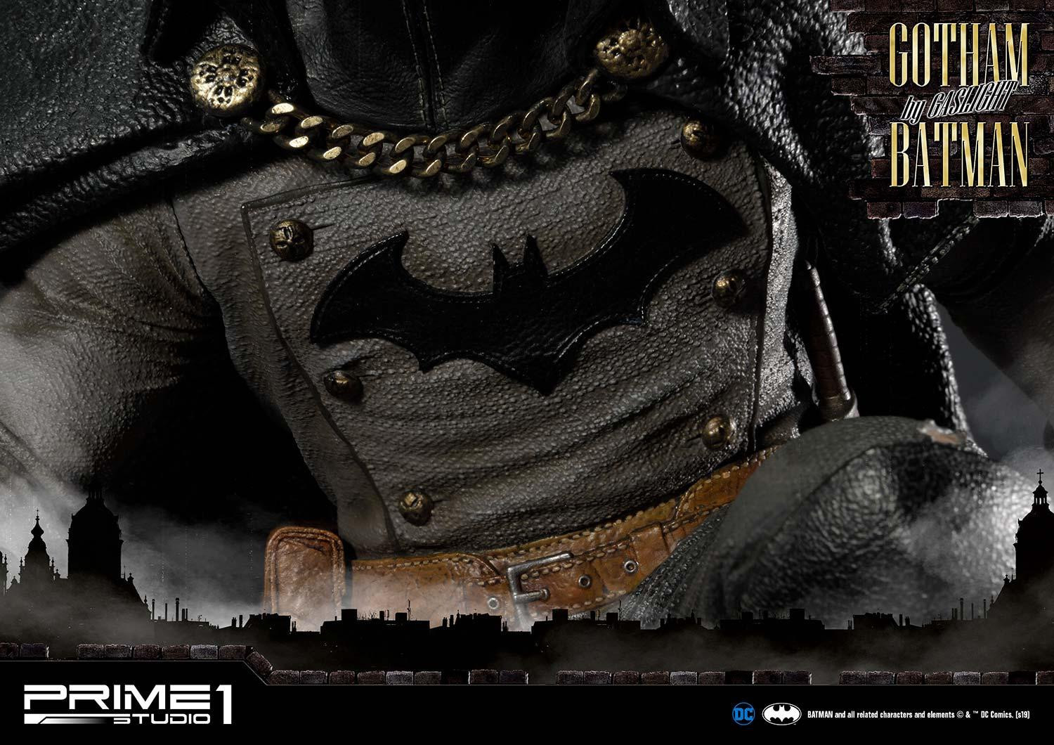 Batman: Arkham Origins - Batman - Concept Masterline (CMDC-04EX) - 1/5 - Gotham by Gaslight, Black Ver., EX Version (Prime 1 Studio) photo 25