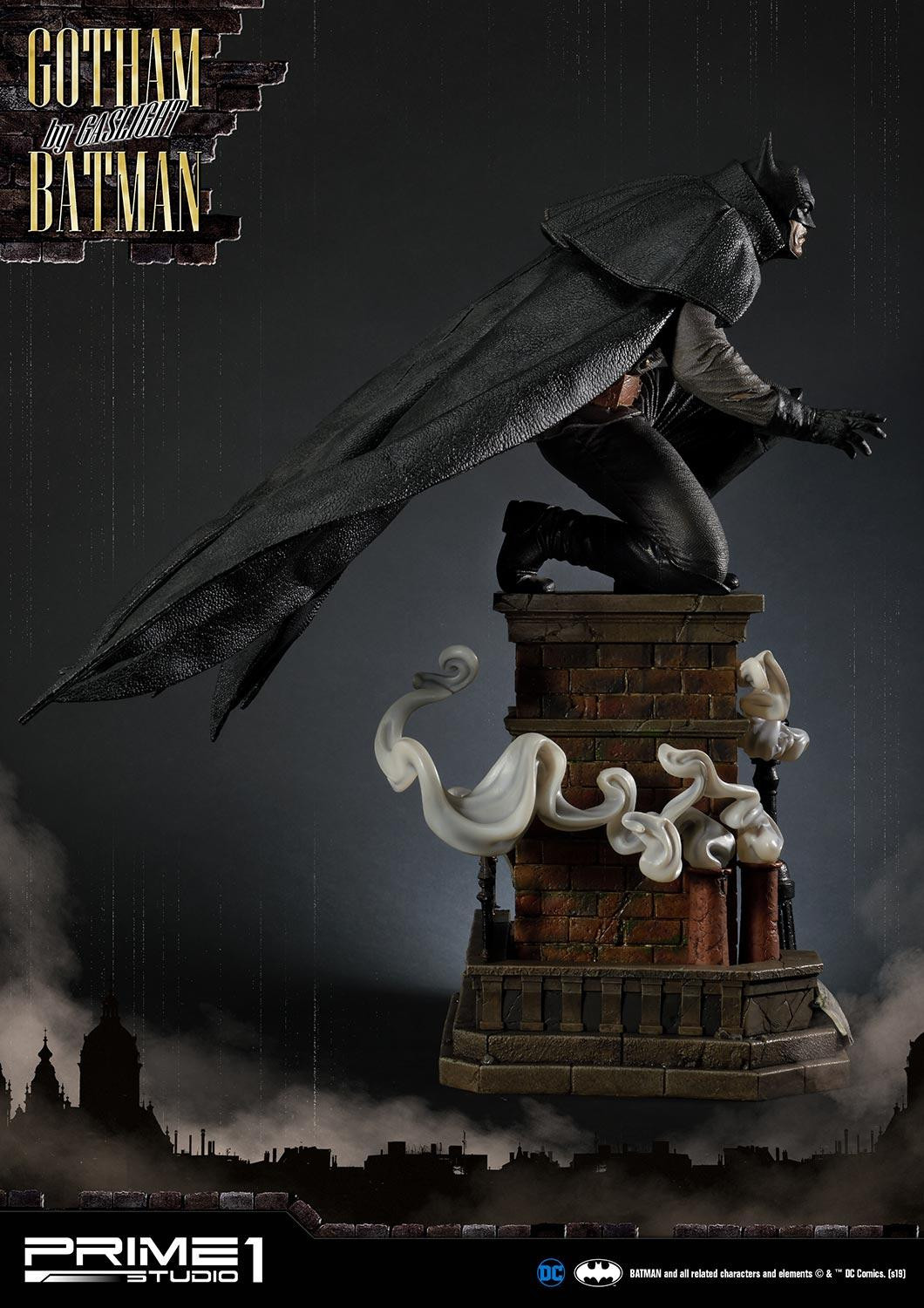 Batman: Arkham Origins - Batman - Concept Masterline (CMDC-04EX) - 1/5 - Gotham by Gaslight, Black Ver., EX Version (Prime 1 Studio) photo 27