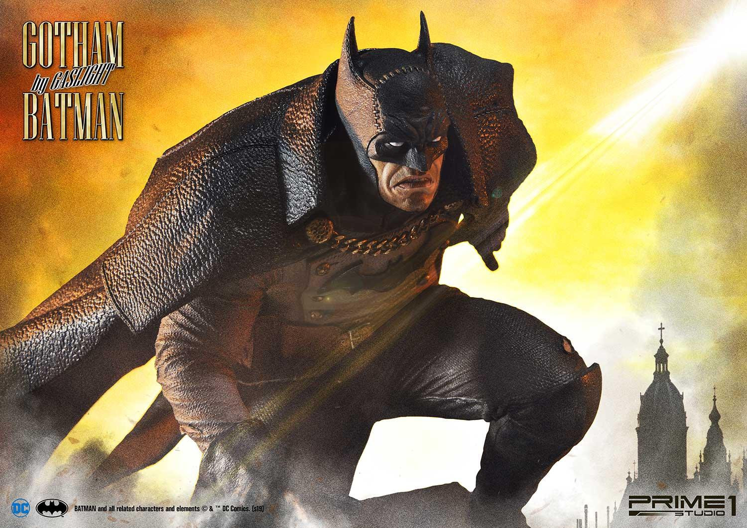 Batman: Arkham Origins - Batman - Concept Masterline (CMDC-04EX) - 1/5 - Gotham by Gaslight, Black Ver., EX Version (Prime 1 Studio) photo 28