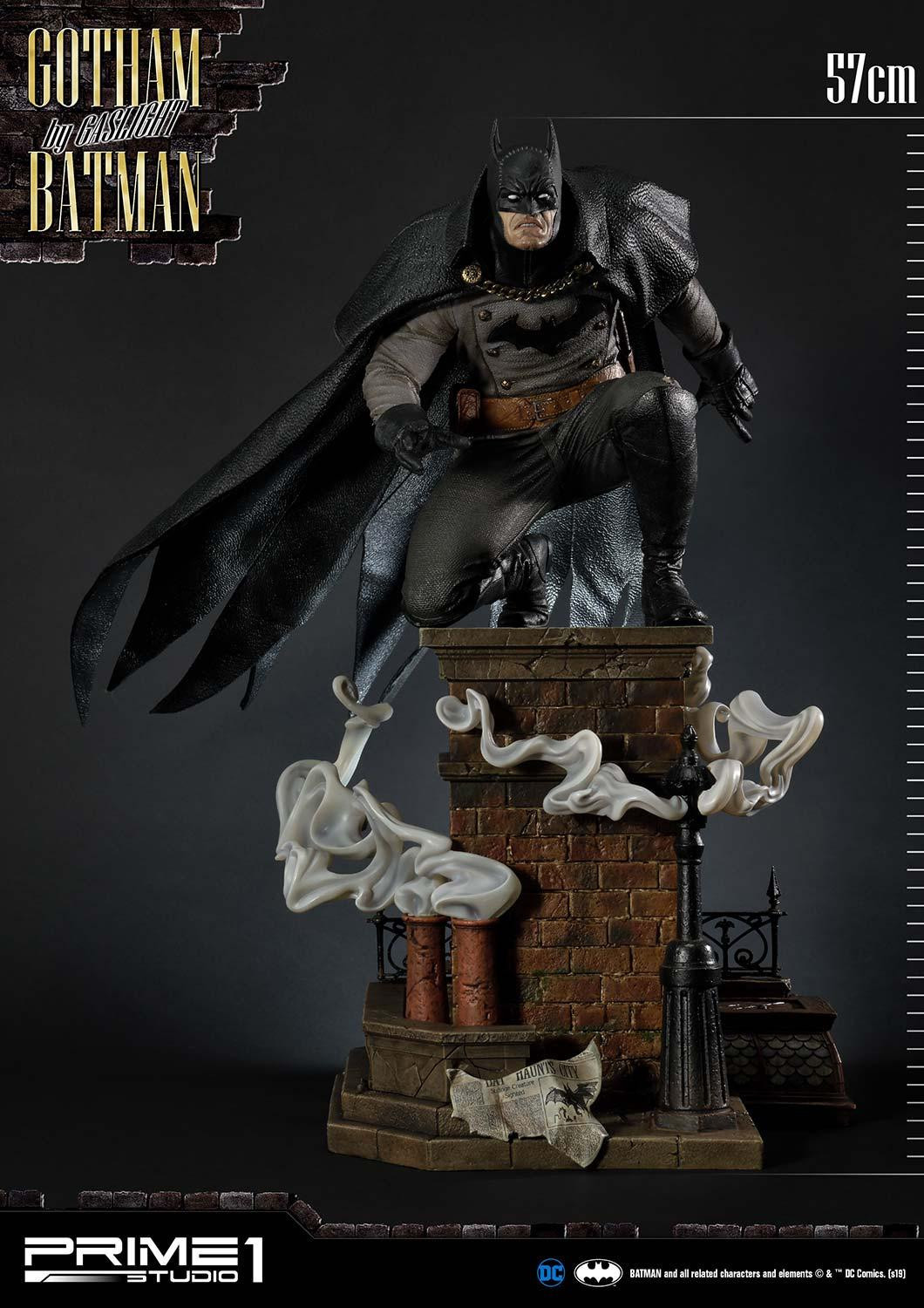 Batman: Arkham Origins - Batman - Concept Masterline (CMDC-04EX) - 1/5 - Gotham by Gaslight, Black Ver., EX Version (Prime 1 Studio) photo 30