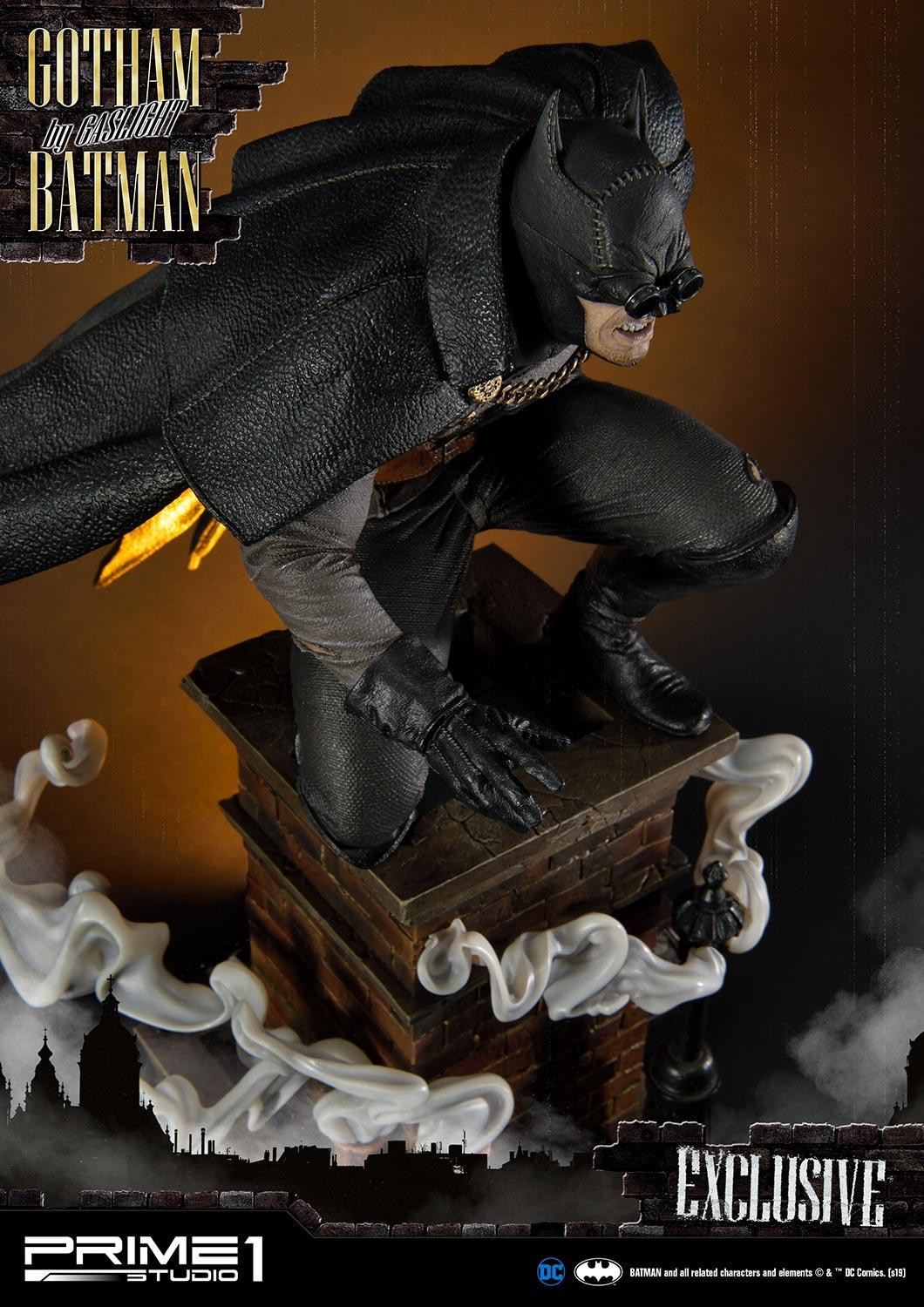 Batman: Arkham Origins - Batman - Concept Masterline (CMDC-04EX) - 1/5 - Gotham by Gaslight, Black Ver., EX Version (Prime 1 Studio) photo 31
