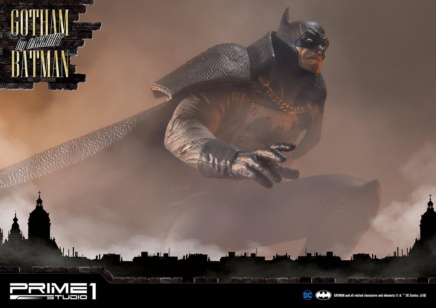 Batman: Arkham Origins - Batman - Concept Masterline (CMDC-04EX) - 1/5 - Gotham by Gaslight, Black Ver., EX Version (Prime 1 Studio) photo 34