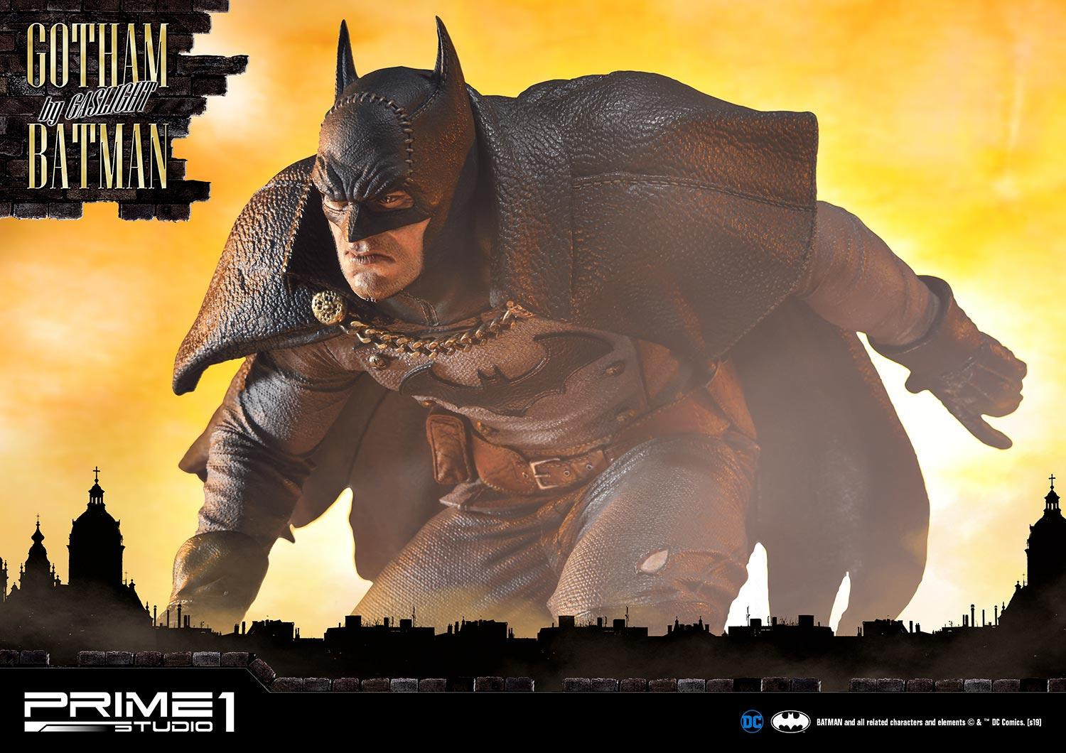 Batman: Arkham Origins - Batman - Concept Masterline (CMDC-04EX) - 1/5 - Gotham by Gaslight, Black Ver., EX Version (Prime 1 Studio) photo 35