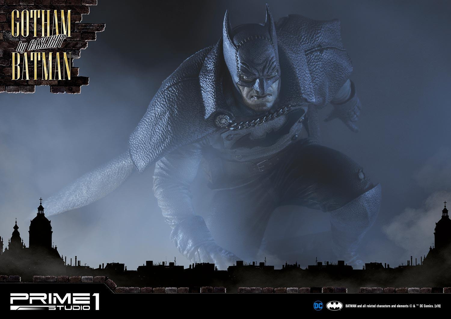 Batman: Arkham Origins - Batman - Concept Masterline (CMDC-04EX) - 1/5 - Gotham by Gaslight, Black Ver., EX Version (Prime 1 Studio) photo 40