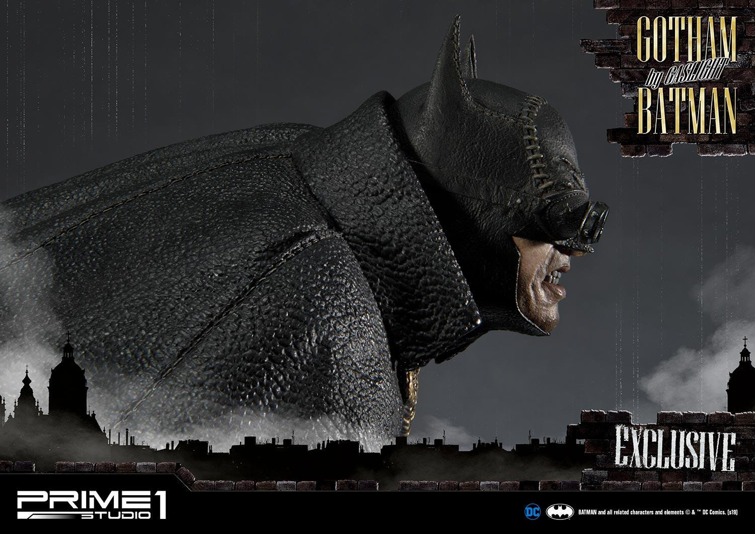 Batman: Arkham Origins - Batman - Concept Masterline (CMDC-04EX) - 1/5 - Gotham by Gaslight, Black Ver., EX Version (Prime 1 Studio) photo 48