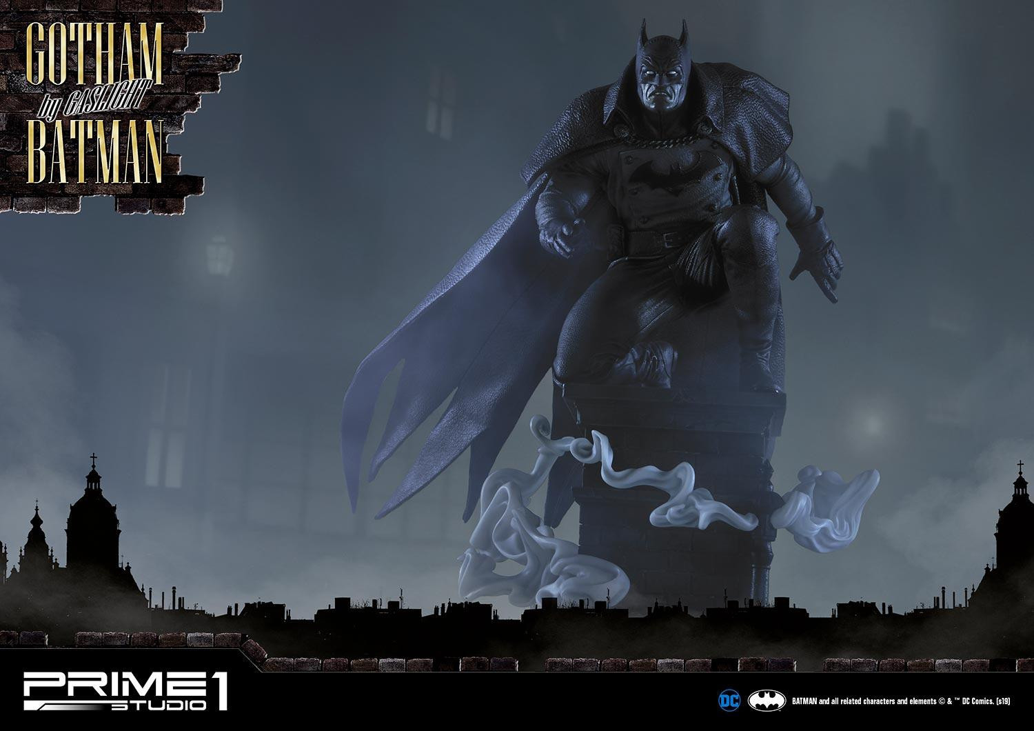 Batman: Arkham Origins - Batman - Concept Masterline (CMDC-04EX) - 1/5 - Gotham by Gaslight, Black Ver., EX Version (Prime 1 Studio) photo 52