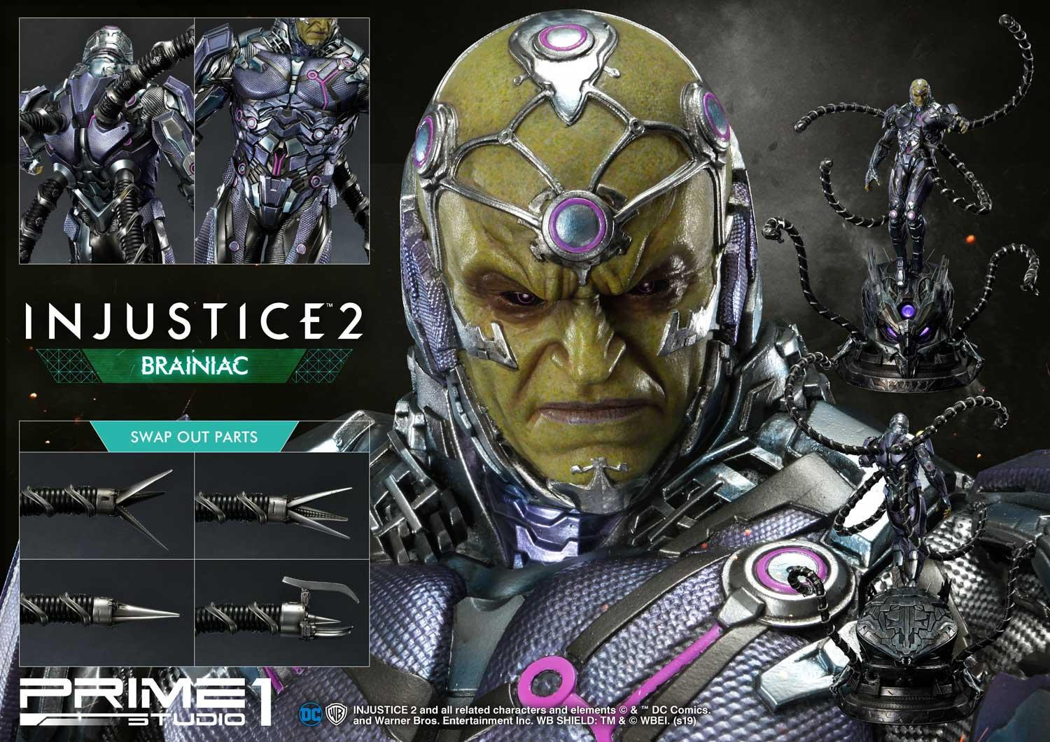Injustice 2 - Brainiac - Premium Masterline  (PMDCIJ-04) - 1/4 (Prime 1 Studio) photo 2