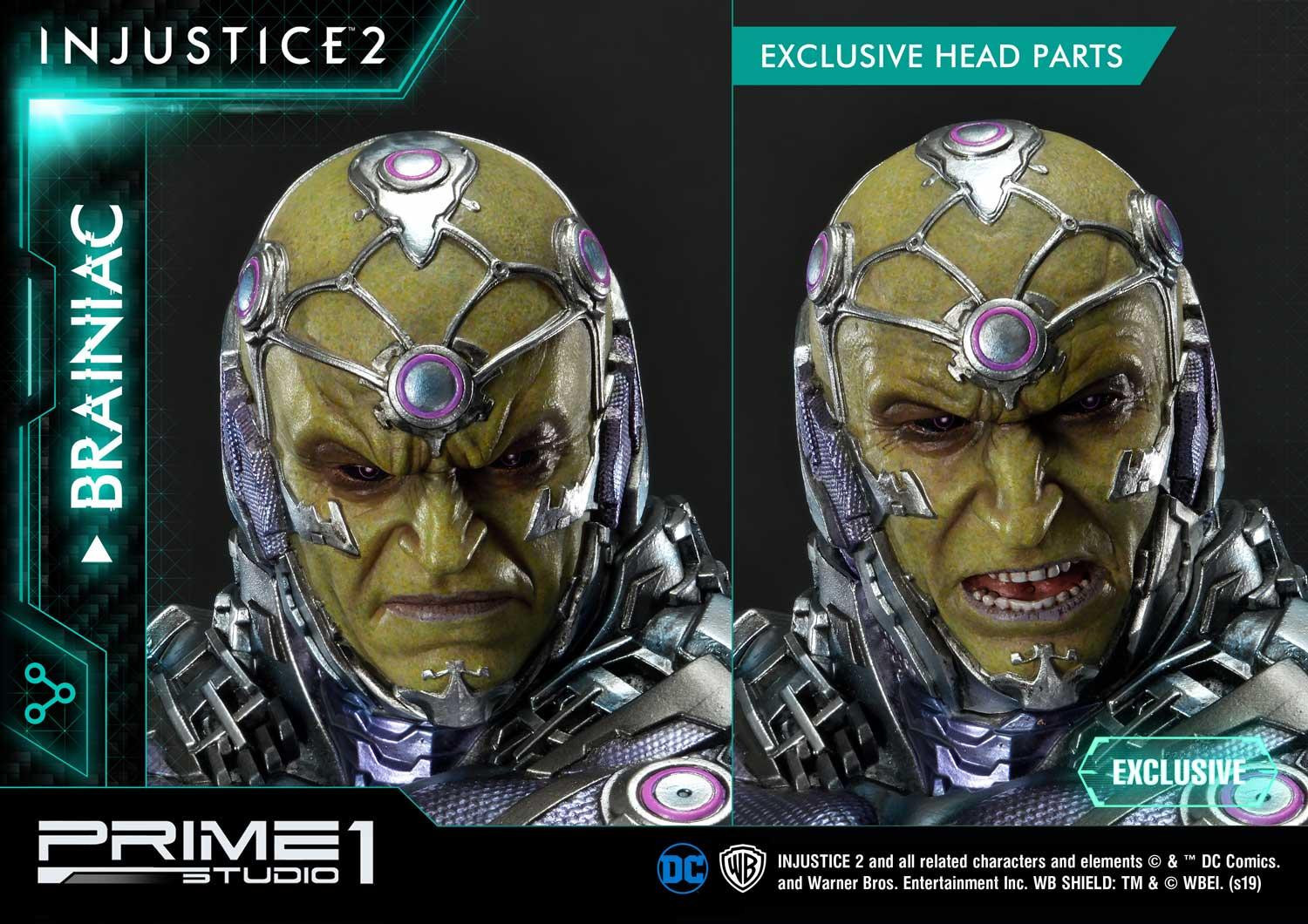 Injustice 2 - Brainiac - Premium Masterline  (PMDCIJ-04) - 1/4 (Prime 1 Studio) photo 3
