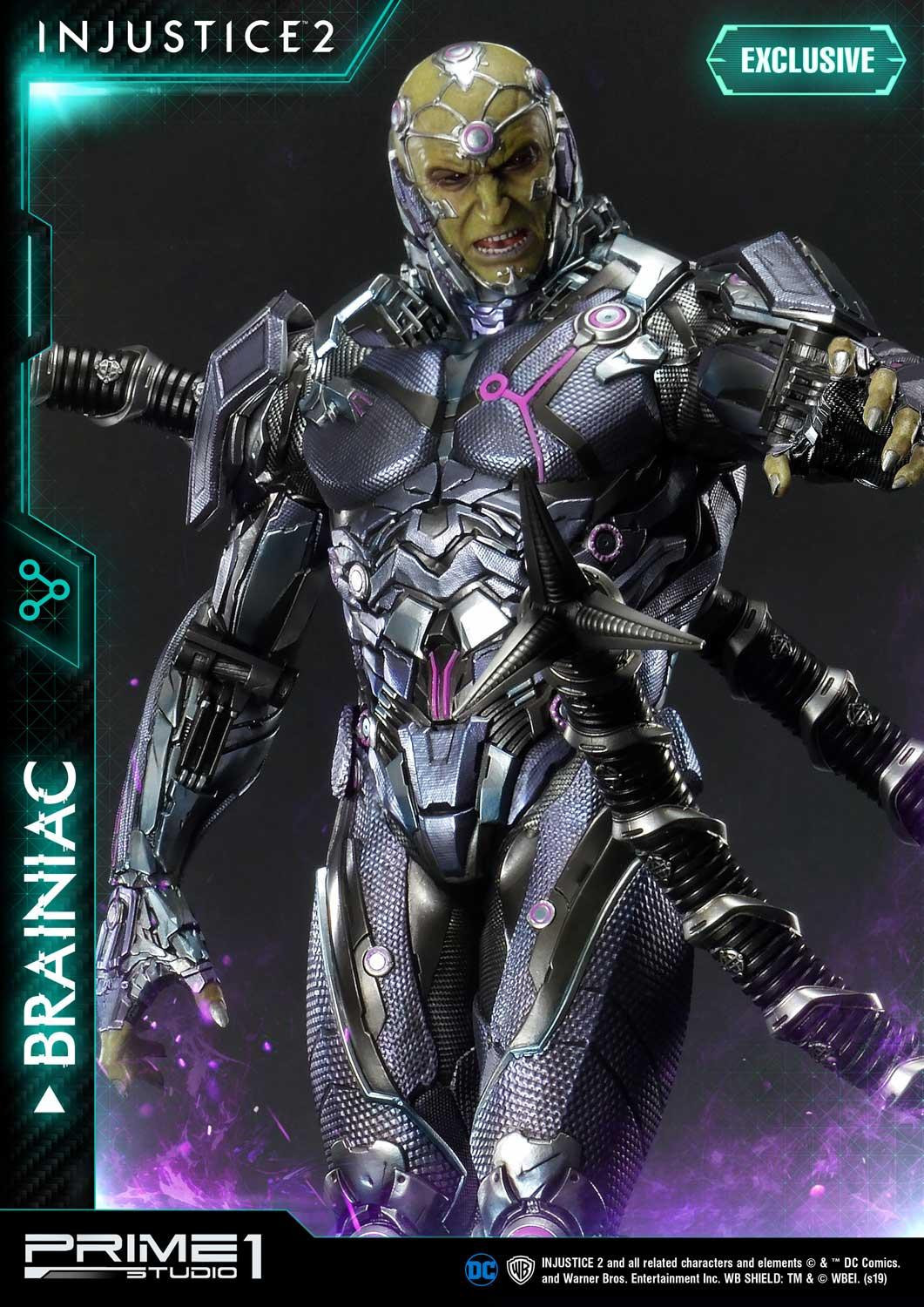 Injustice 2 - Brainiac - Premium Masterline  (PMDCIJ-04) - 1/4 (Prime 1 Studio) photo 7