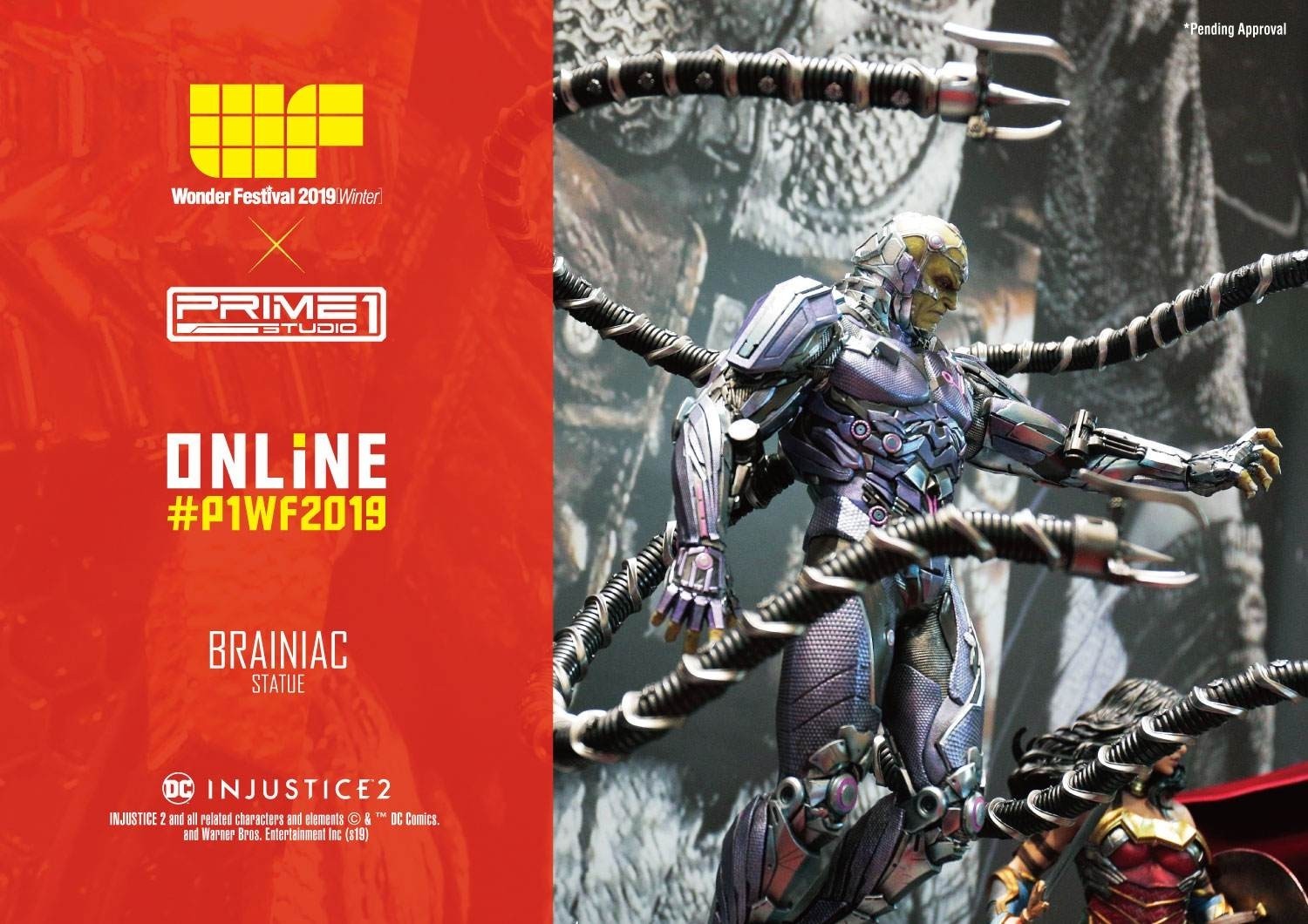 Injustice 2 - Brainiac - Premium Masterline  (PMDCIJ-04) - 1/4 (Prime 1 Studio) photo 32