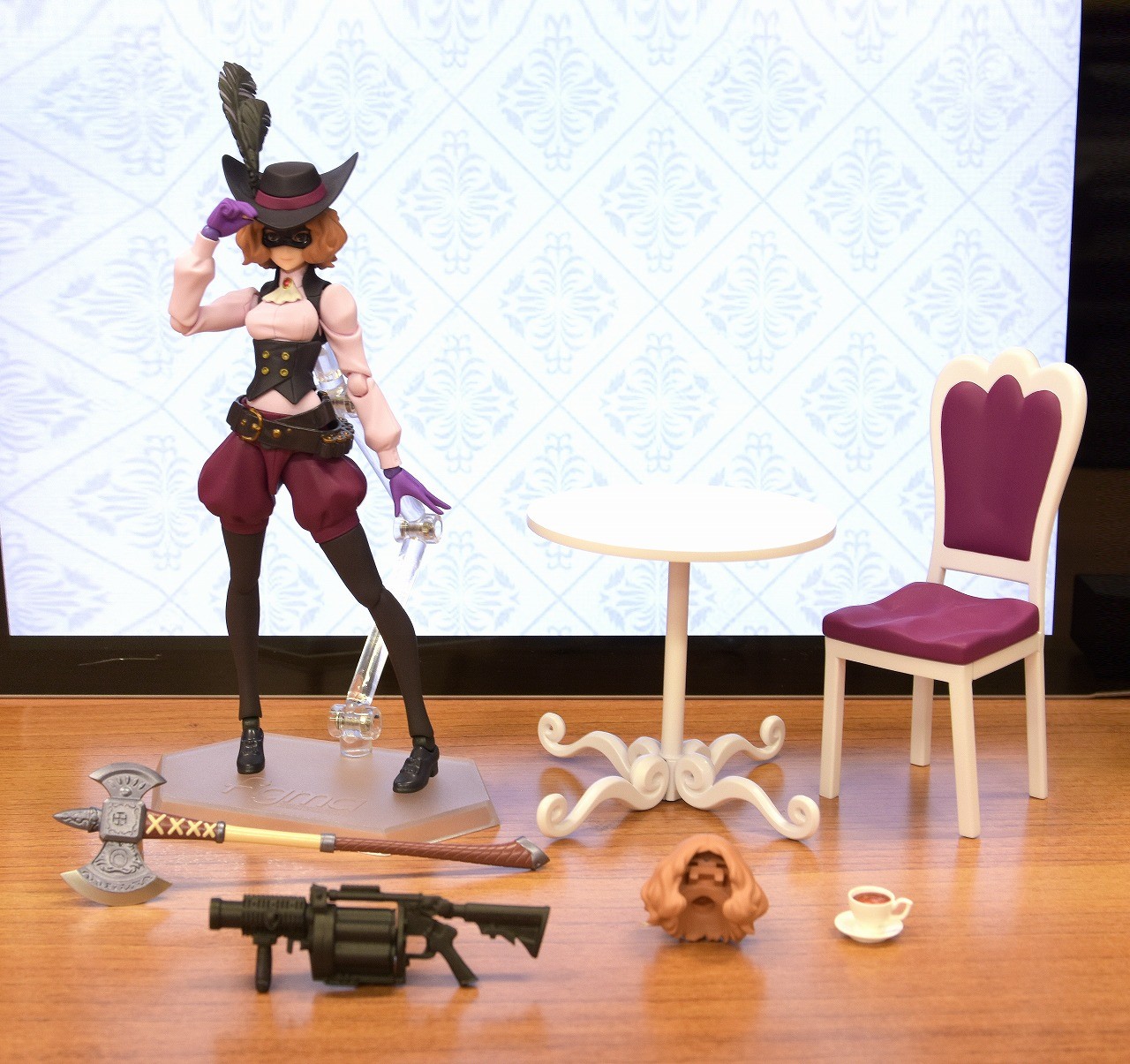 Persona 5: The Animation - Okumura Haru - Figma (#458-DX) - Noir, DX Ver. (Max Factory) photo 3