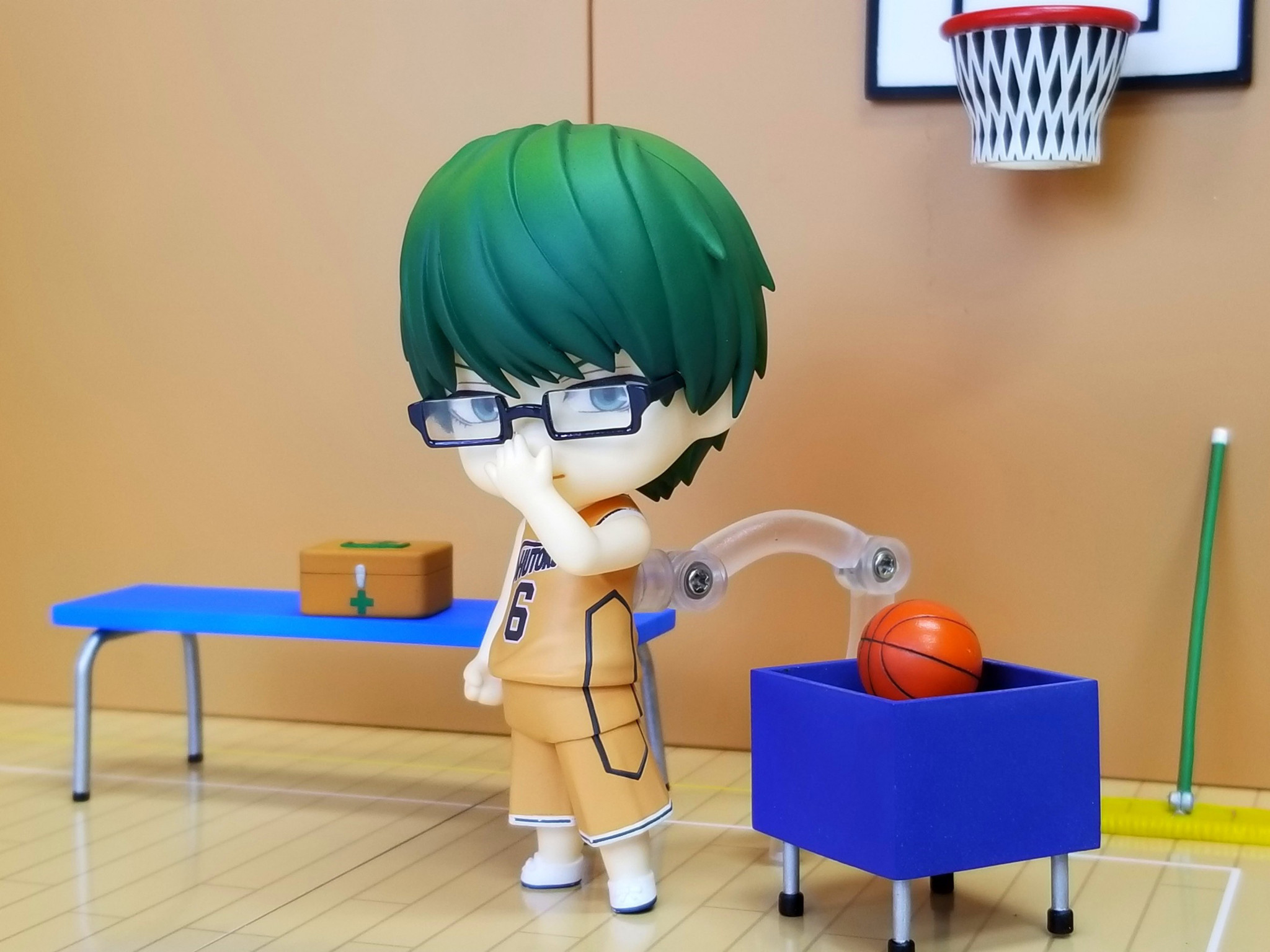 Kuroko no Basket - Midorima Shintarou - Nendoroid  (#1062) (Orange Rouge) photo 9