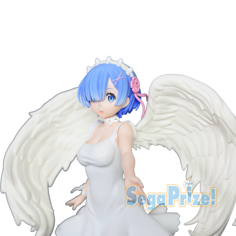 Re:Zero kara Hajimeru Isekai Seikatsu - Rem - LPM Figure - SPM Figure - Oni Tenshi Ver. (SEGA) photo 3