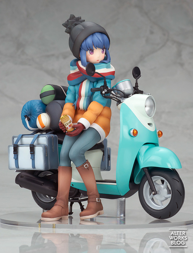 Yurucamp - Shima Rin - 1/10 - with Scooter (Alter) photo 4