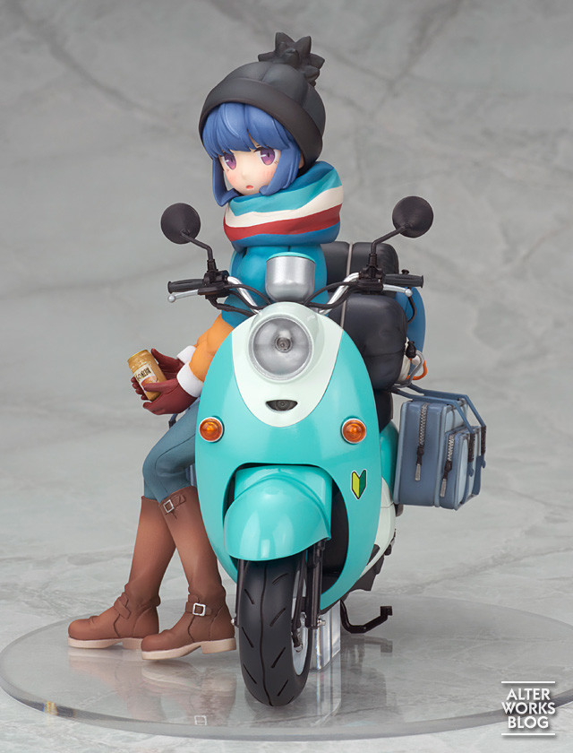 Yurucamp - Shima Rin - 1/10 - with Scooter (Alter) photo 11