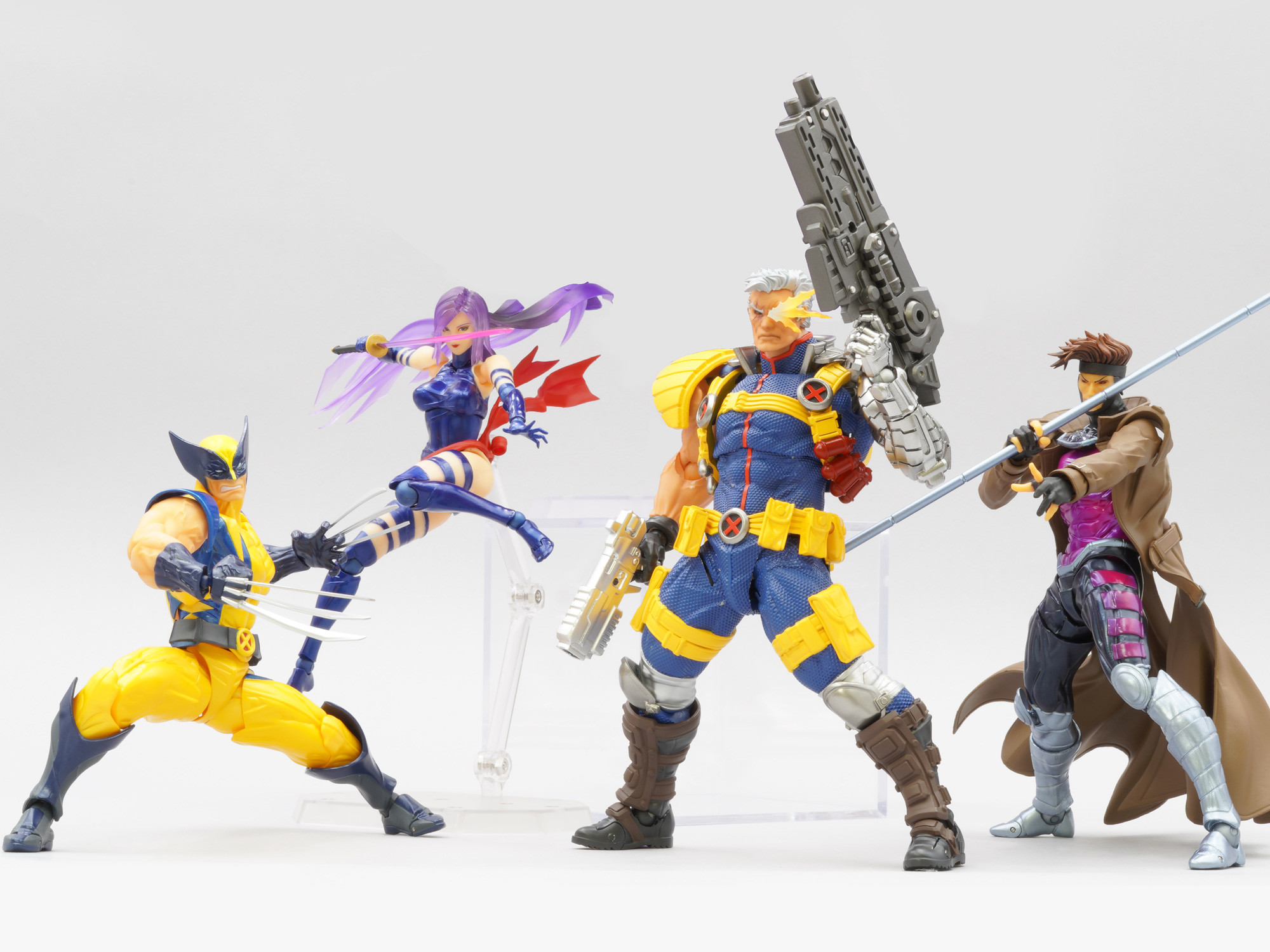 X-Men - Psylocke - Amazing Yamaguchi  (No.010) - Revoltech (Kaiyodo) photo 2