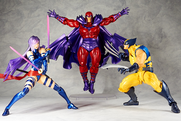 X-Men - Psylocke - Amazing Yamaguchi  (No.010) - Revoltech (Kaiyodo) photo 4