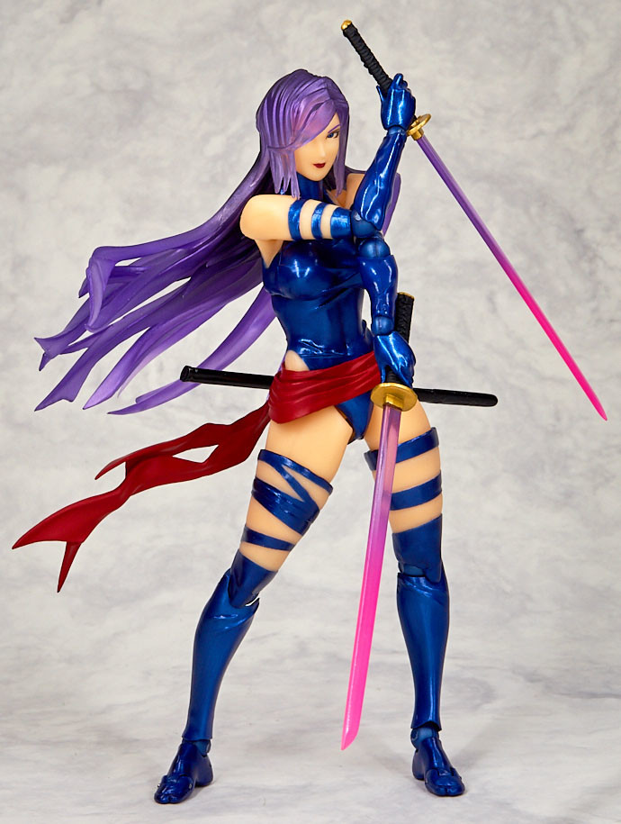 X-Men - Psylocke - Amazing Yamaguchi  (No.010) - Revoltech (Kaiyodo) photo 9