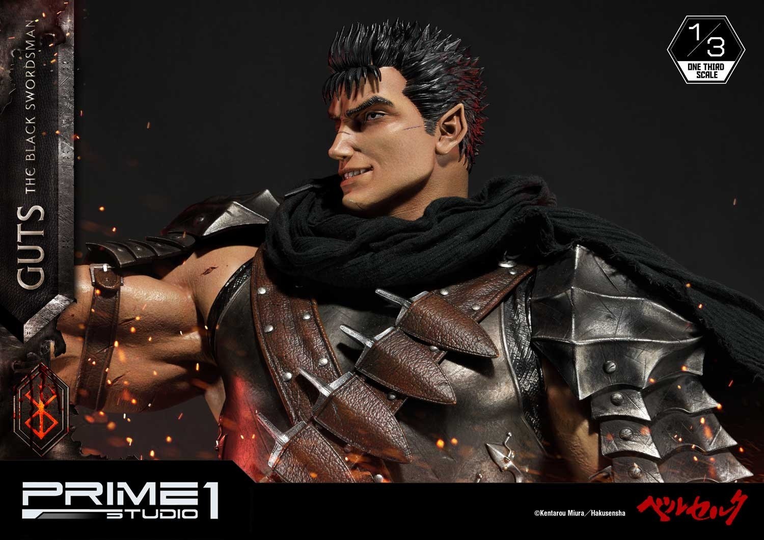 Berserk - Guts - Museum Masterline Series  (MMBR-01) - 1/3 - The Black Swordsman (Prime 1 Studio) photo 7