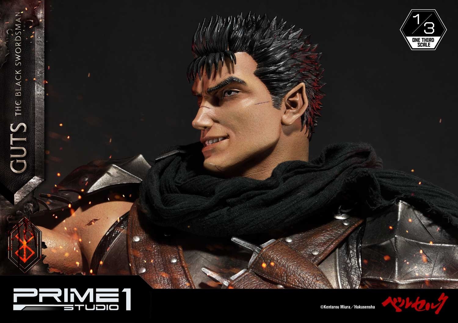 Berserk - Guts - Museum Masterline Series  (MMBR-01) - 1/3 - The Black Swordsman (Prime 1 Studio) photo 8