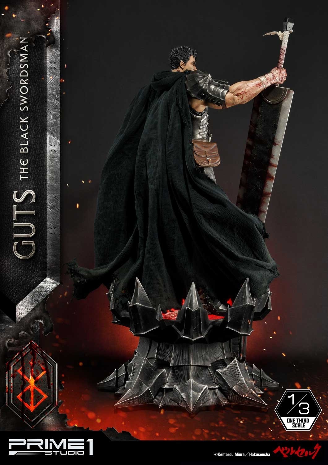 Berserk - Guts - Museum Masterline Series  (MMBR-01) - 1/3 - The Black Swordsman (Prime 1 Studio) photo 24