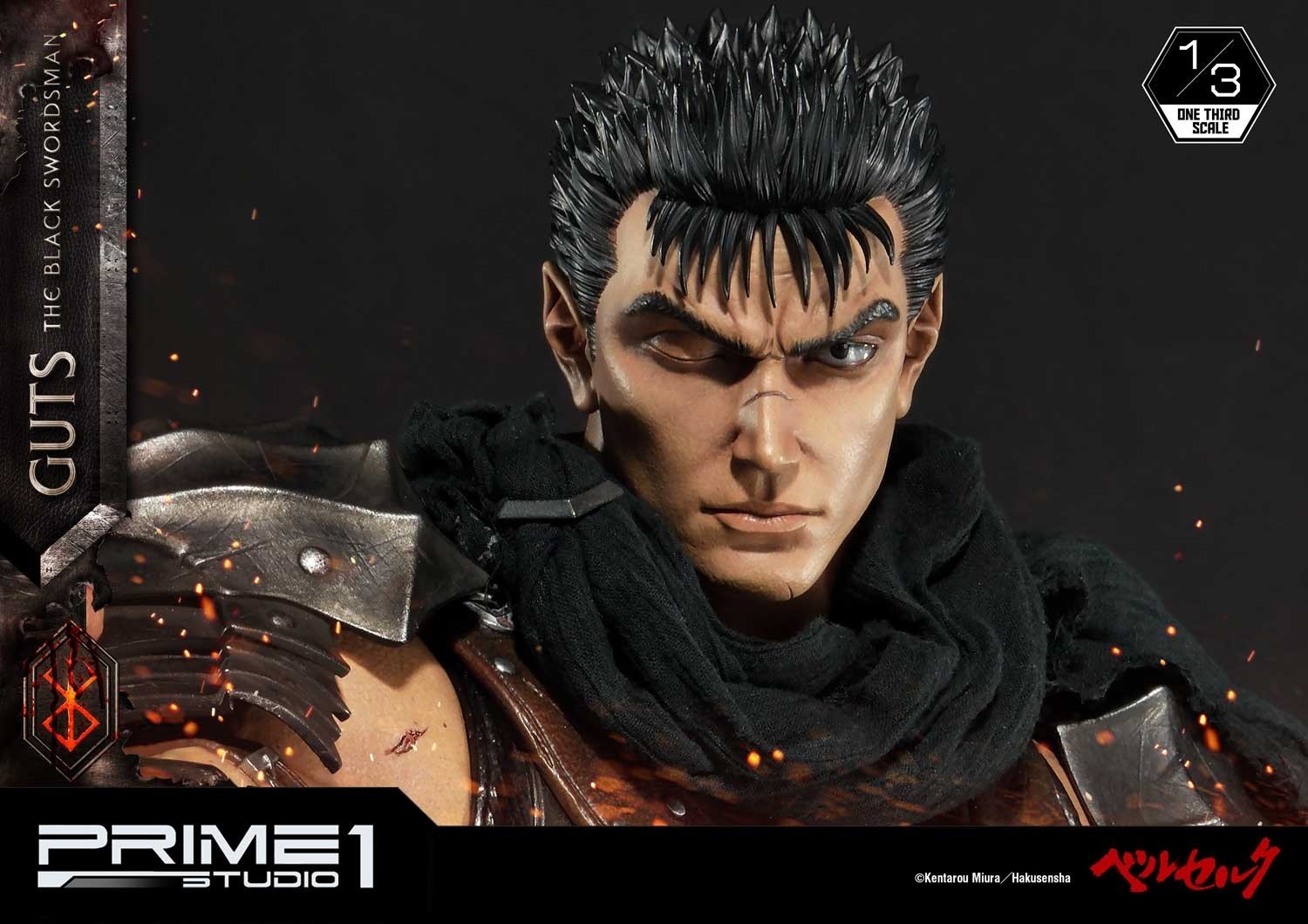 Berserk - Guts - Museum Masterline Series  (MMBR-01) - 1/3 - The Black Swordsman (Prime 1 Studio) photo 25
