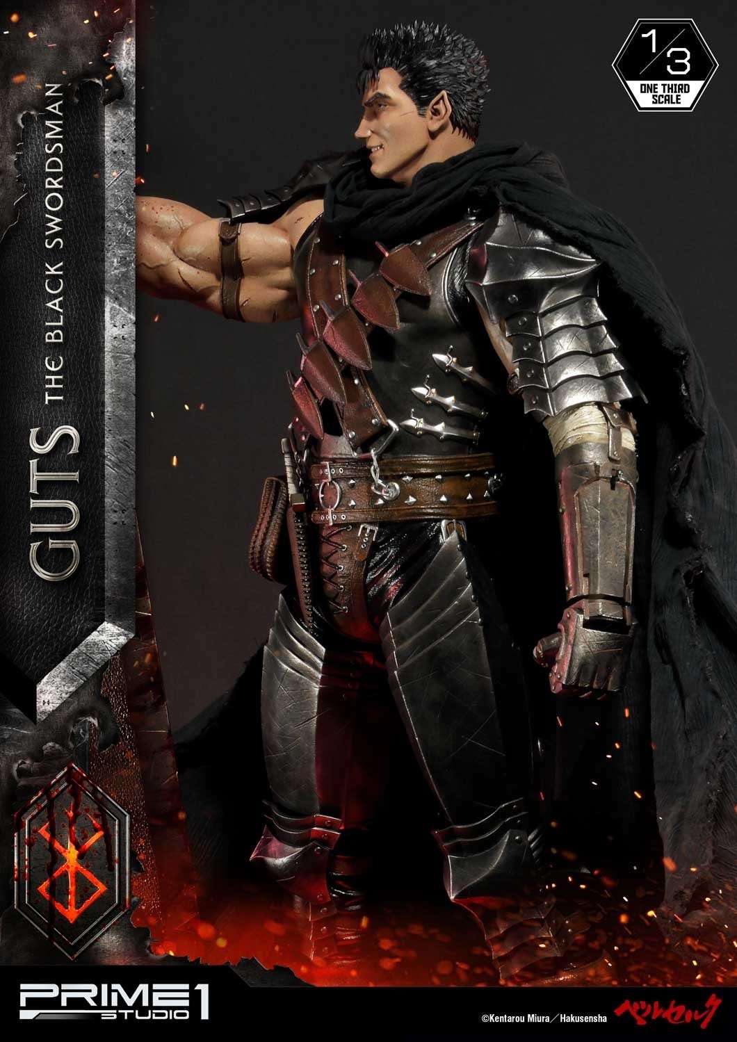Berserk - Guts - Museum Masterline Series  (MMBR-01) - 1/3 - The Black Swordsman (Prime 1 Studio) photo 30