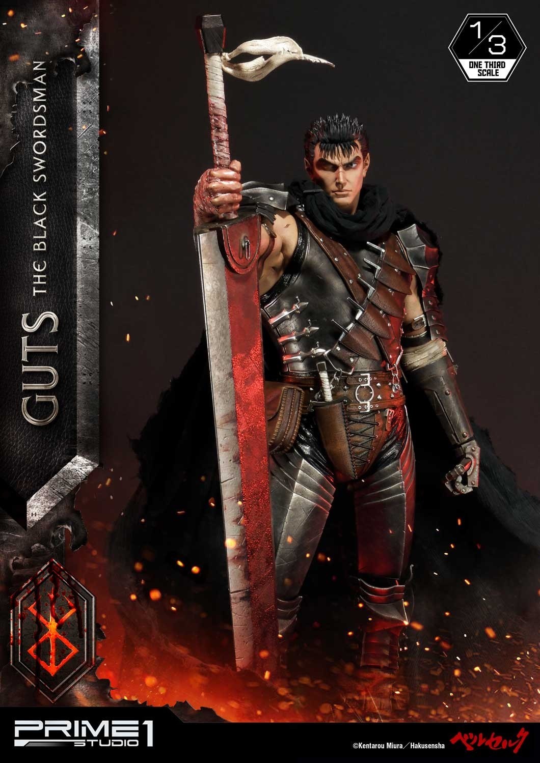 Berserk - Guts - Museum Masterline Series  (MMBR-01) - 1/3 - The Black Swordsman (Prime 1 Studio) photo 35