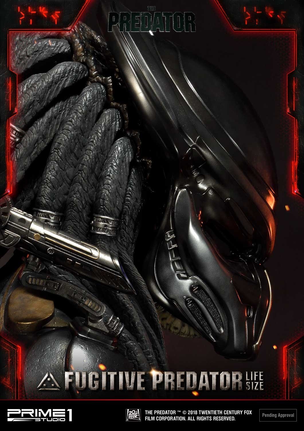 The Predator - Fugitive Predator - Bust - Life-Size Bust (LSTPR-01) - 1/1 (Prime 1 Studio) photo 8