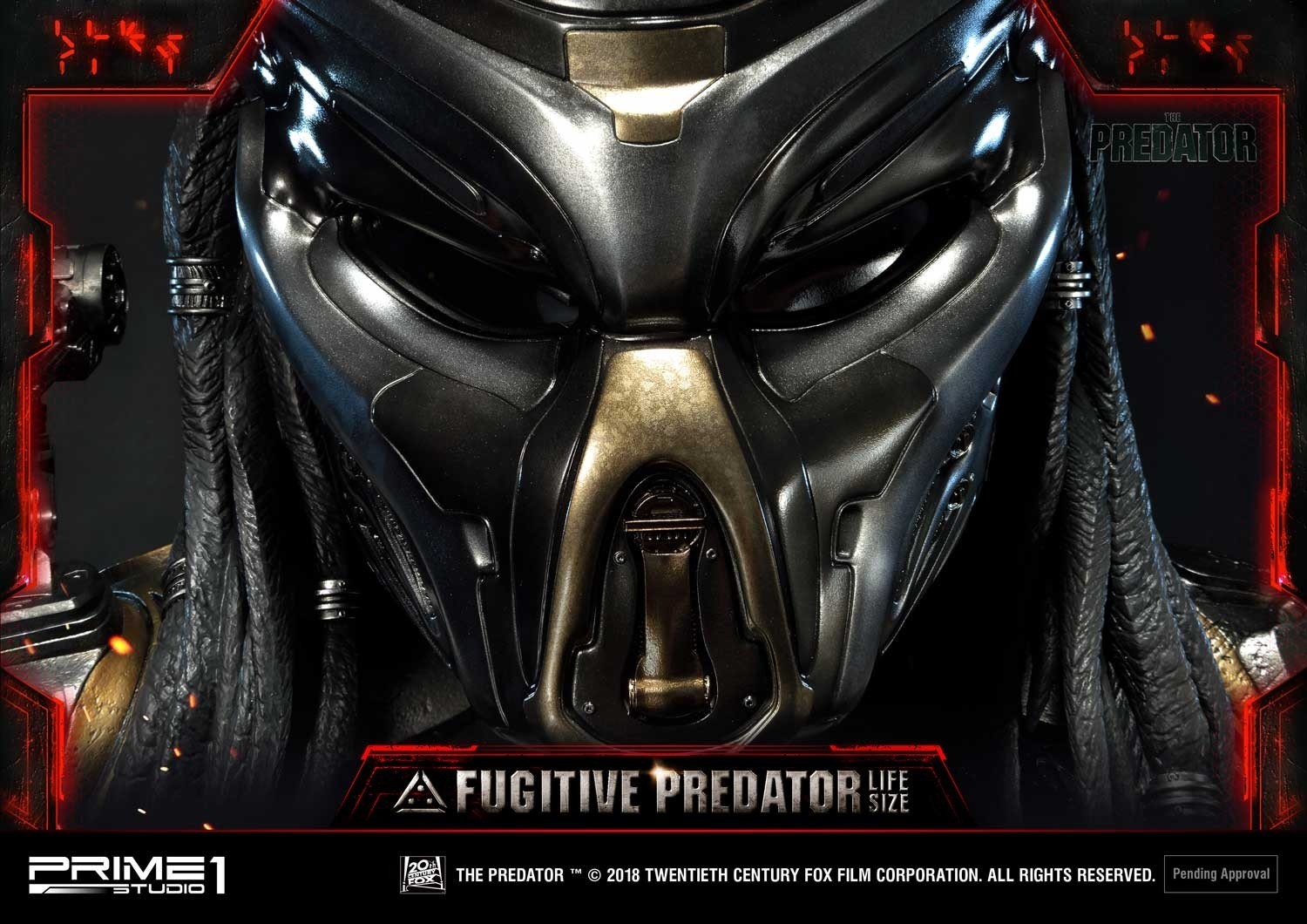The Predator - Fugitive Predator - Bust - Life-Size Bust (LSTPR-01) - 1/1 (Prime 1 Studio) photo 19