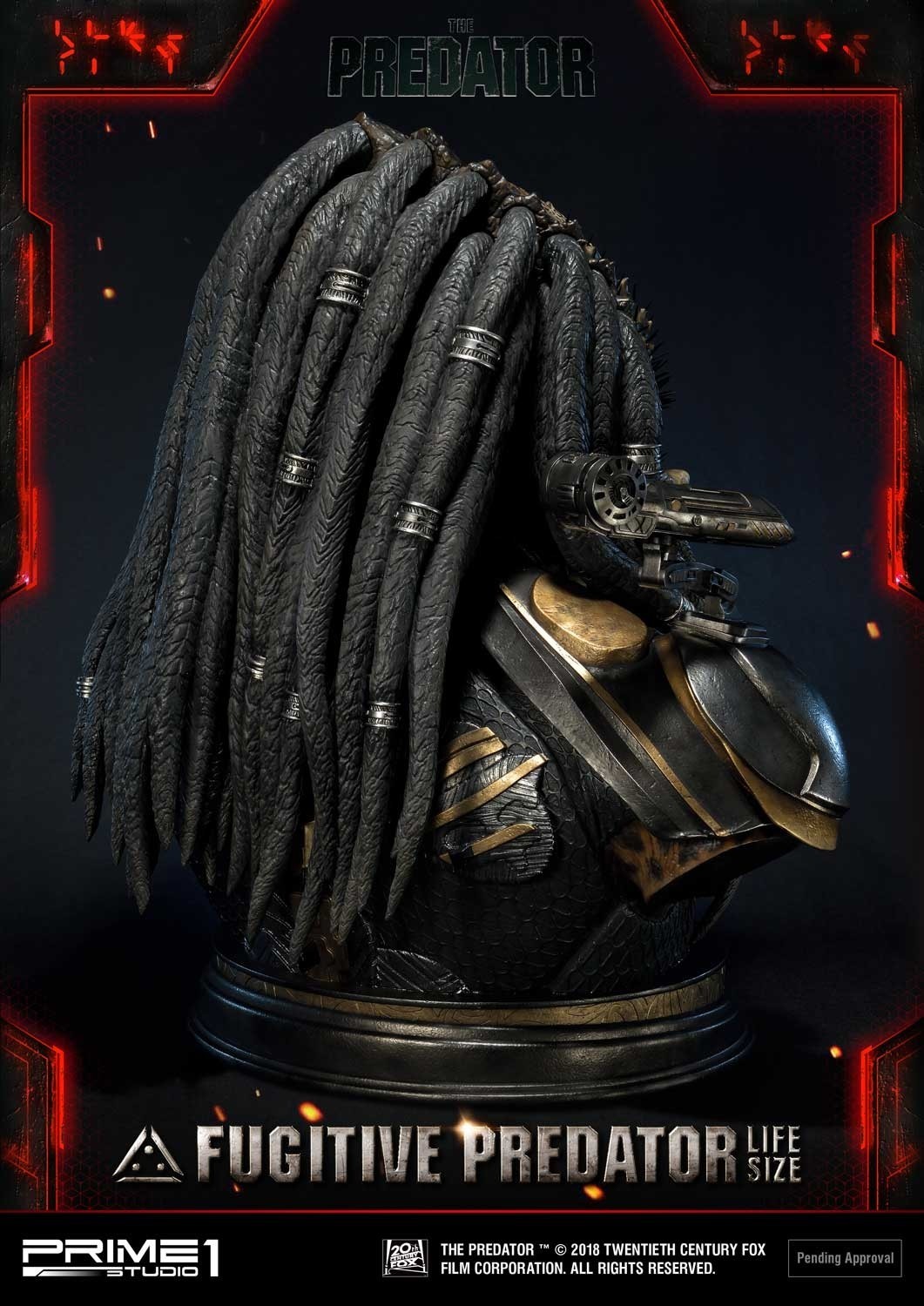 The Predator - Fugitive Predator - Bust - Life-Size Bust (LSTPR-01) - 1/1 (Prime 1 Studio) photo 31