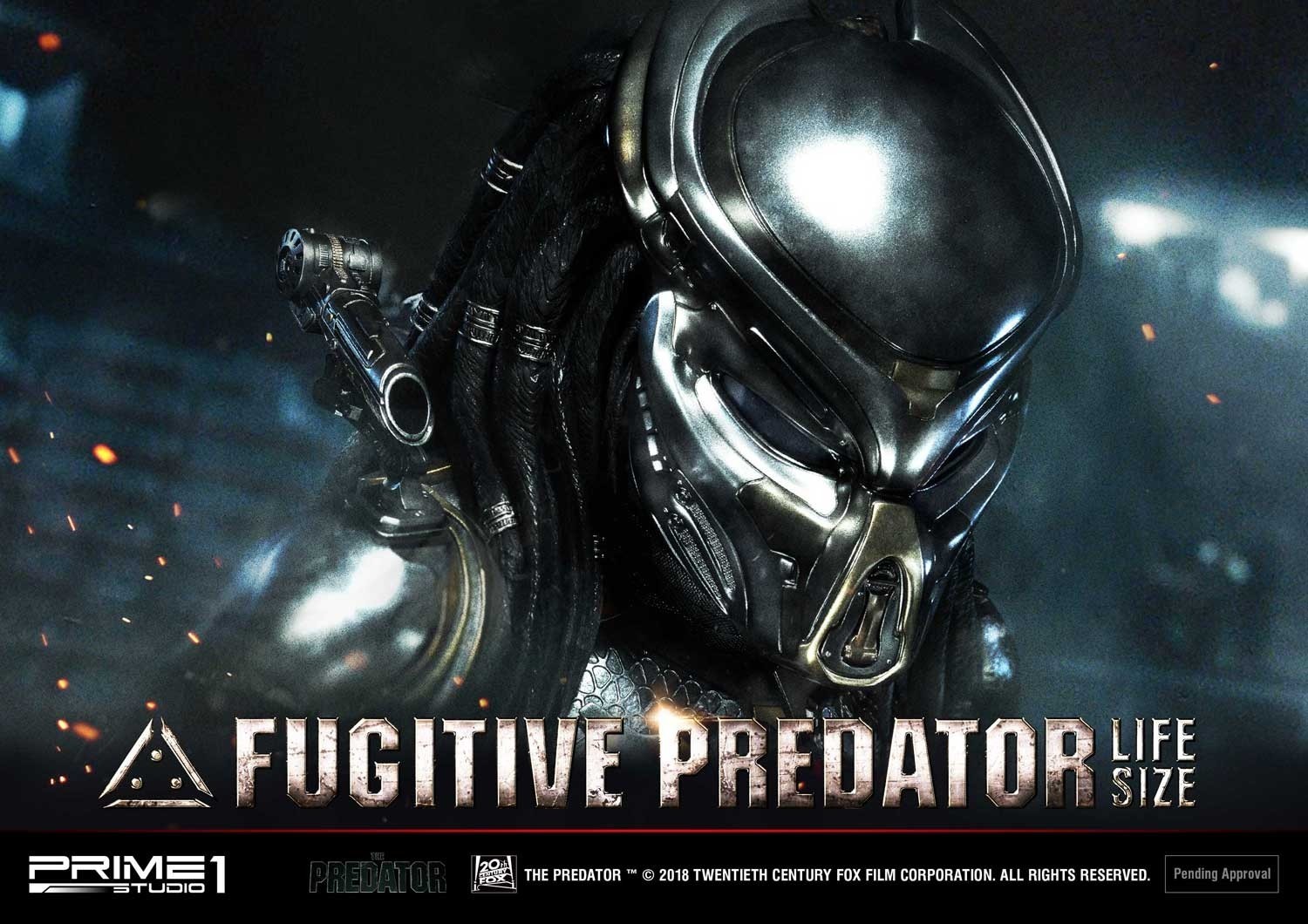 The Predator - Fugitive Predator - Bust - Life-Size Bust (LSTPR-01) - 1/1 (Prime 1 Studio) photo 32