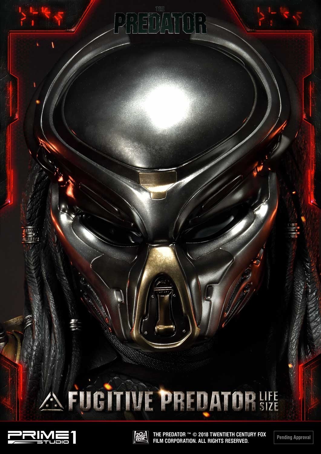 The Predator - Fugitive Predator - Bust - Life-Size Bust (LSTPR-01) - 1/1 (Prime 1 Studio) photo 45