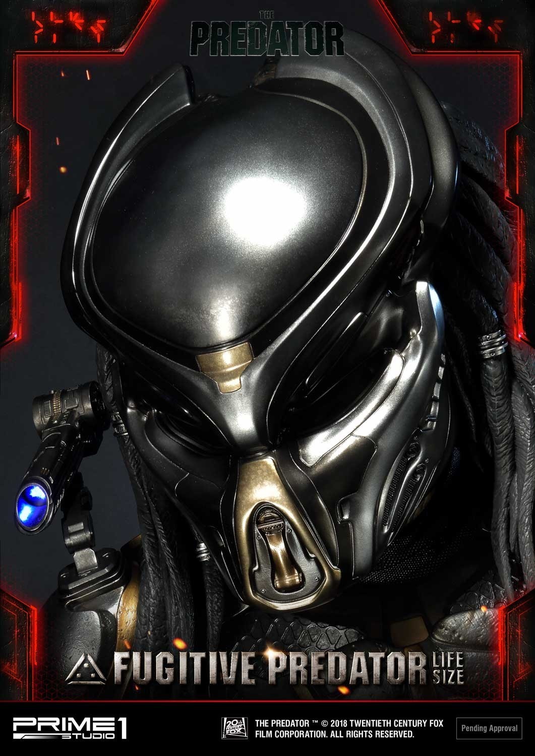 The Predator - Fugitive Predator - Bust - Life-Size Bust (LSTPR-01) - 1/1 (Prime 1 Studio) photo 48