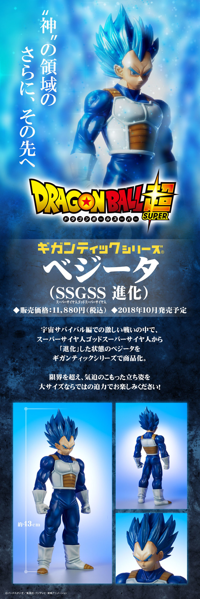 Dragon Ball Super - Vegeta SSGSS Evolved - Gigantic Series (X-Plus) photo 6