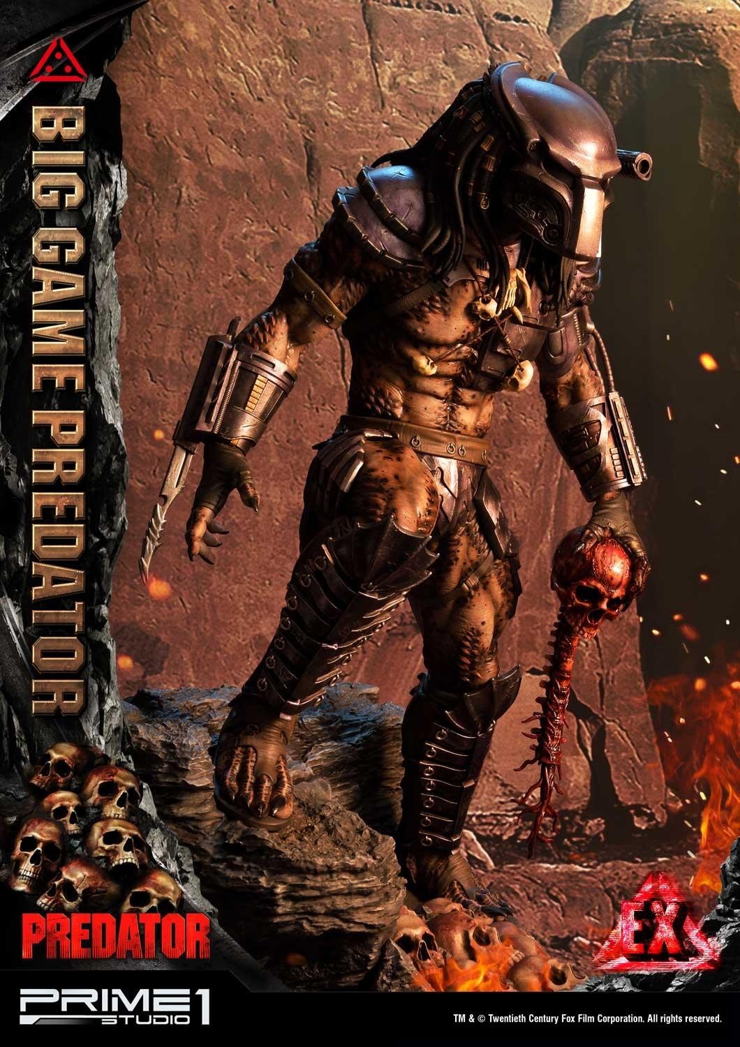 Predator: Big Game - Big Game Predator - Premium Masterline  (PMDHPR-02) - 1/4 (Prime 1 Studio) photo 36
