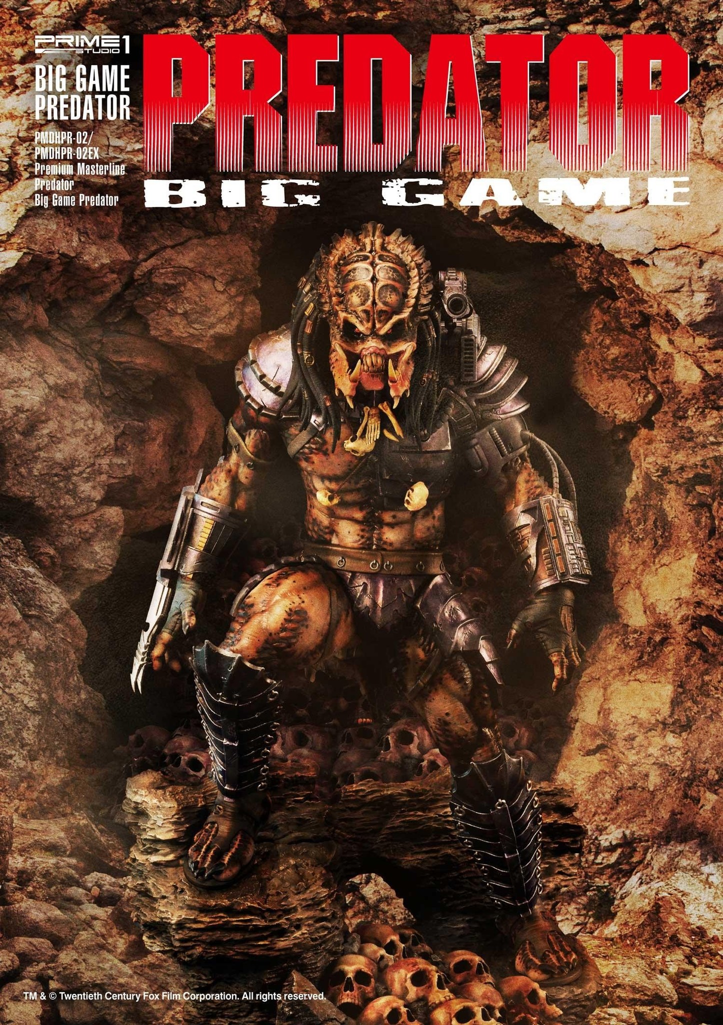 Predator: Big Game - Big Game Predator - Premium Masterline  (PMDHPR-02) - 1/4 (Prime 1 Studio) photo 39