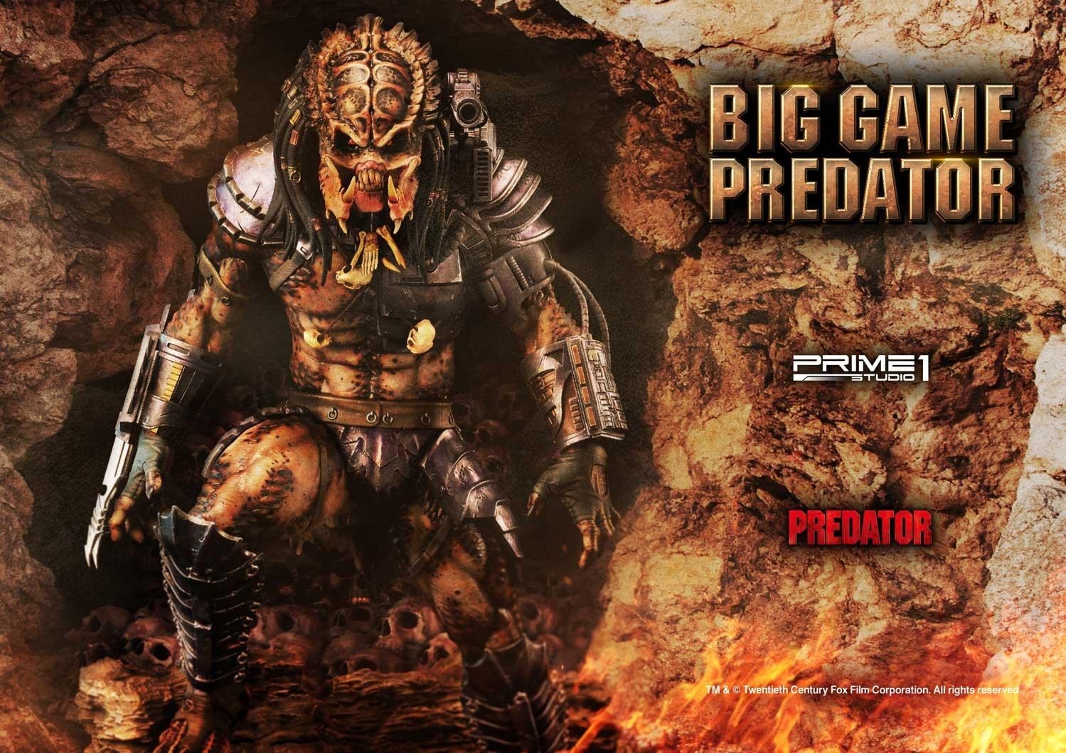 Predator: Big Game - Big Game Predator - Premium Masterline  (PMDHPR-02) - 1/4 (Prime 1 Studio) photo 40