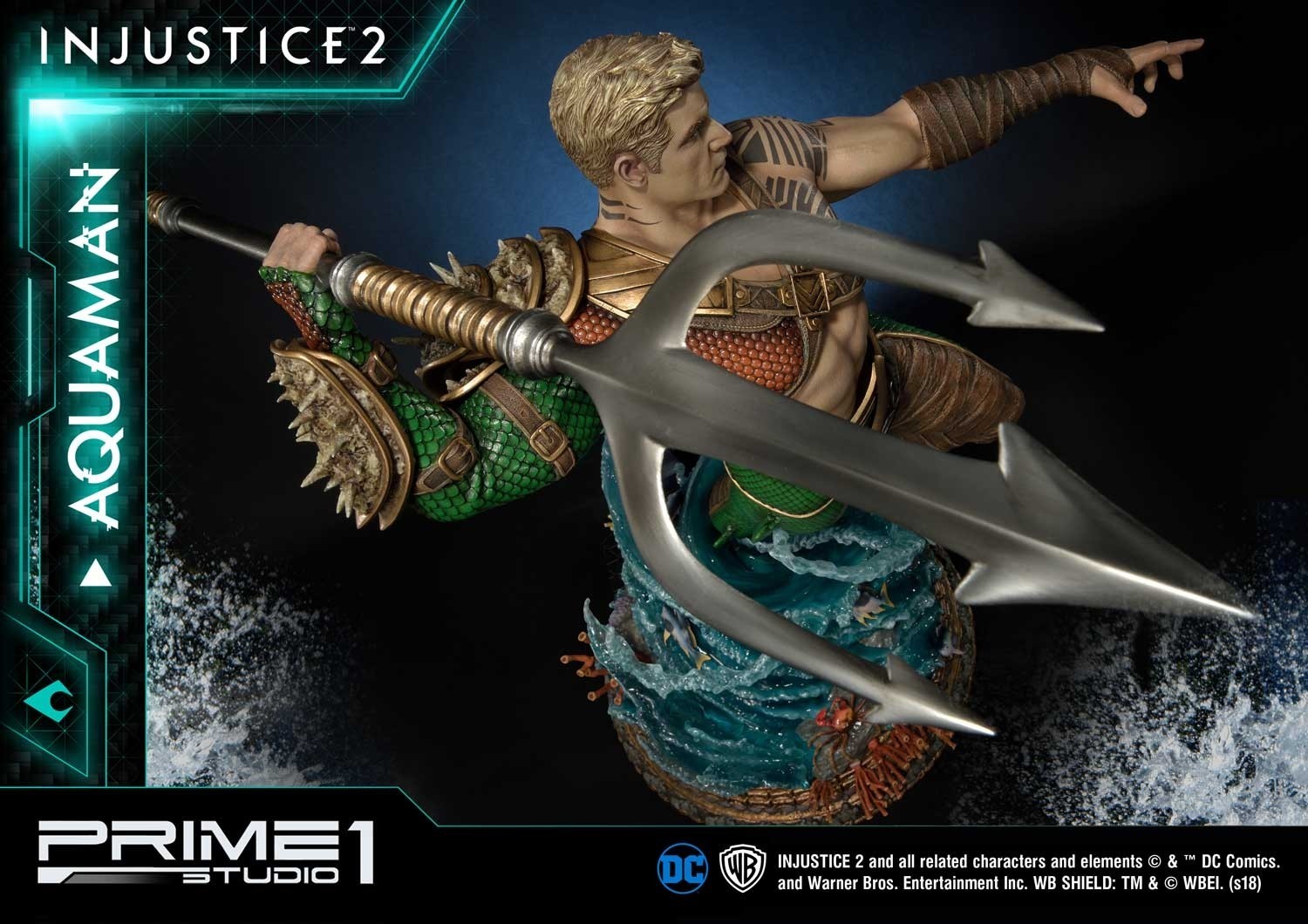 Injustice 2 - Aquaman - Museum Masterline Series (PMDCIJ-01) - 1/4 (Prime 1 Studio) photo 4