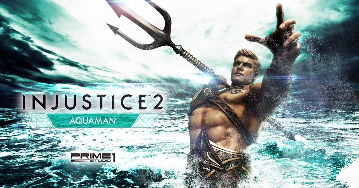 Injustice 2 - Aquaman - Museum Masterline Series (PMDCIJ-01) - 1/4 (Prime 1 Studio) photo 8