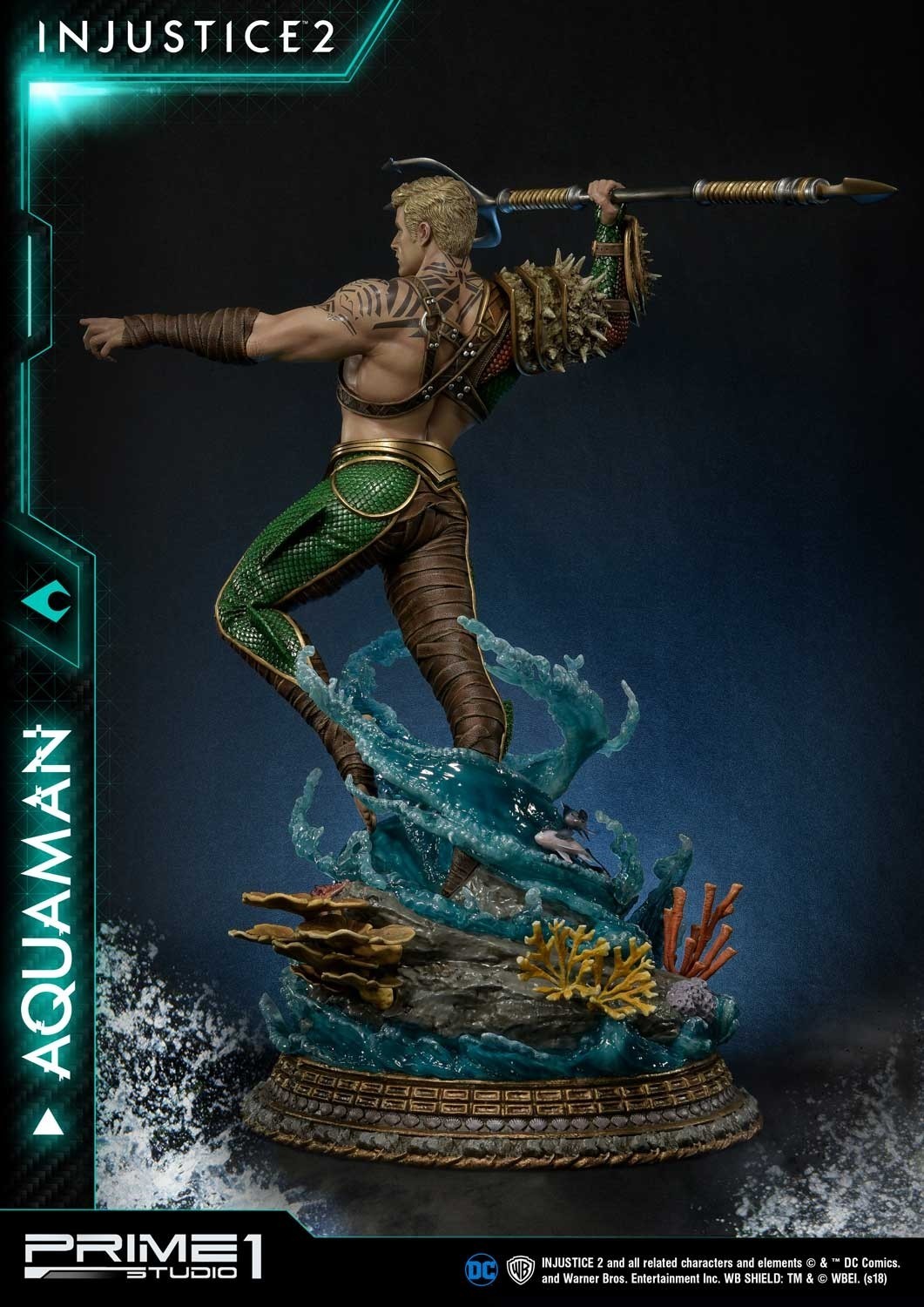 Injustice 2 - Aquaman - Museum Masterline Series (PMDCIJ-01) - 1/4 (Prime 1 Studio) photo 9
